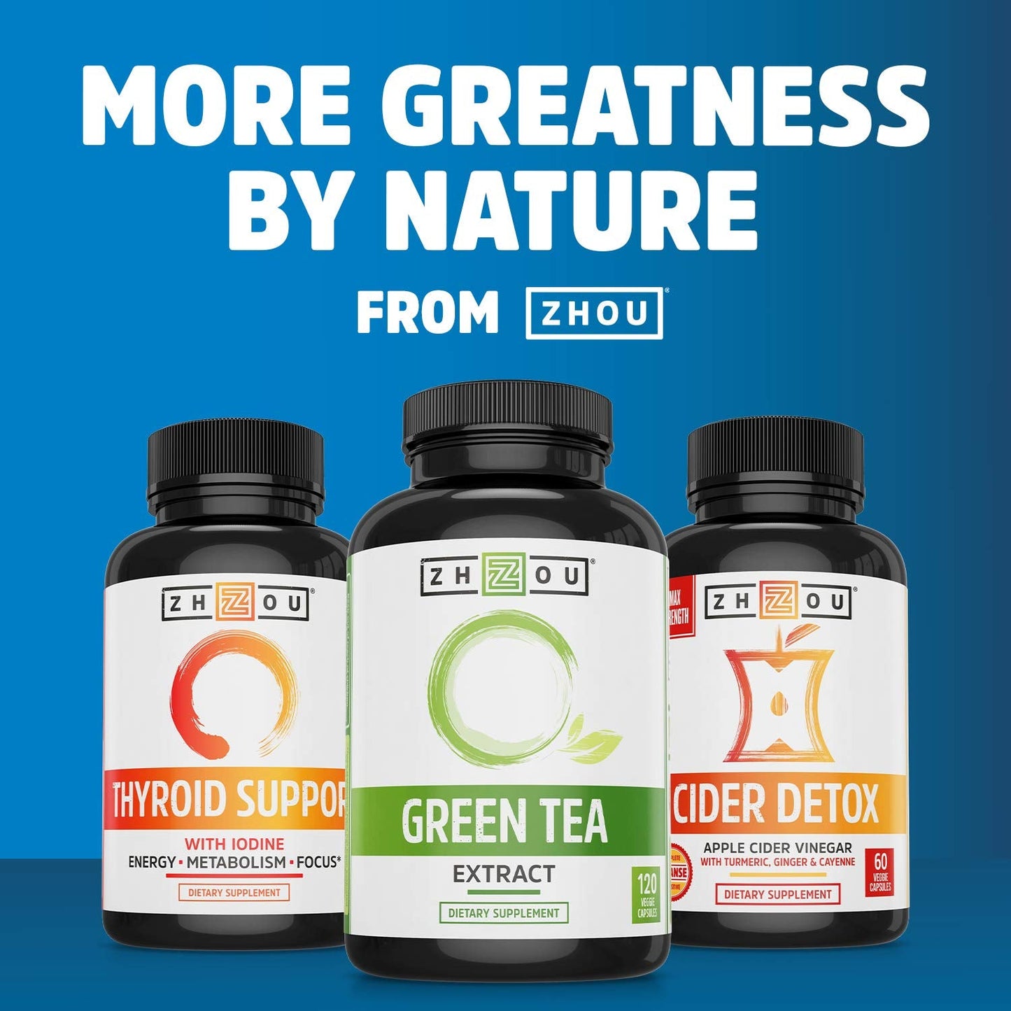 Pre-Order | Arrives in 5–10 Days – Zhou Water Away Herbal Formula for Healthy Fluid Balance | with Dandelion, Potassium, Green Tea & More | 60 Capsules