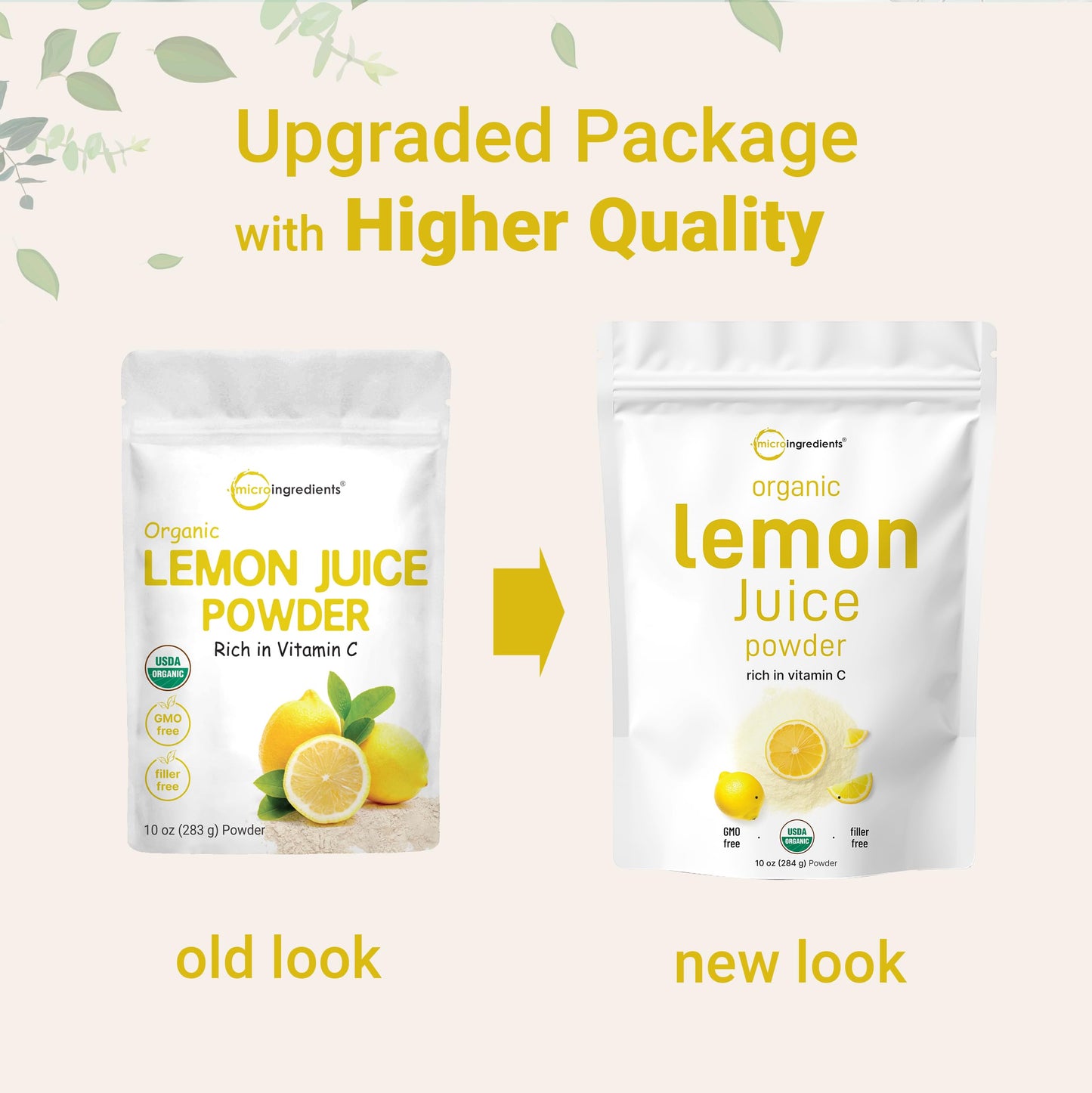 Pre-Order | Arrives in 5–10 Days – Organic Lemon Juice powder, 10 Ounce | 100% Natural Fruit Powder | Cold Pressed Lemons Source | No Sugar & Additives | Great Flavor for Drinks, Smoothie, & Beverages | Non-GMO & Vegan Friendly