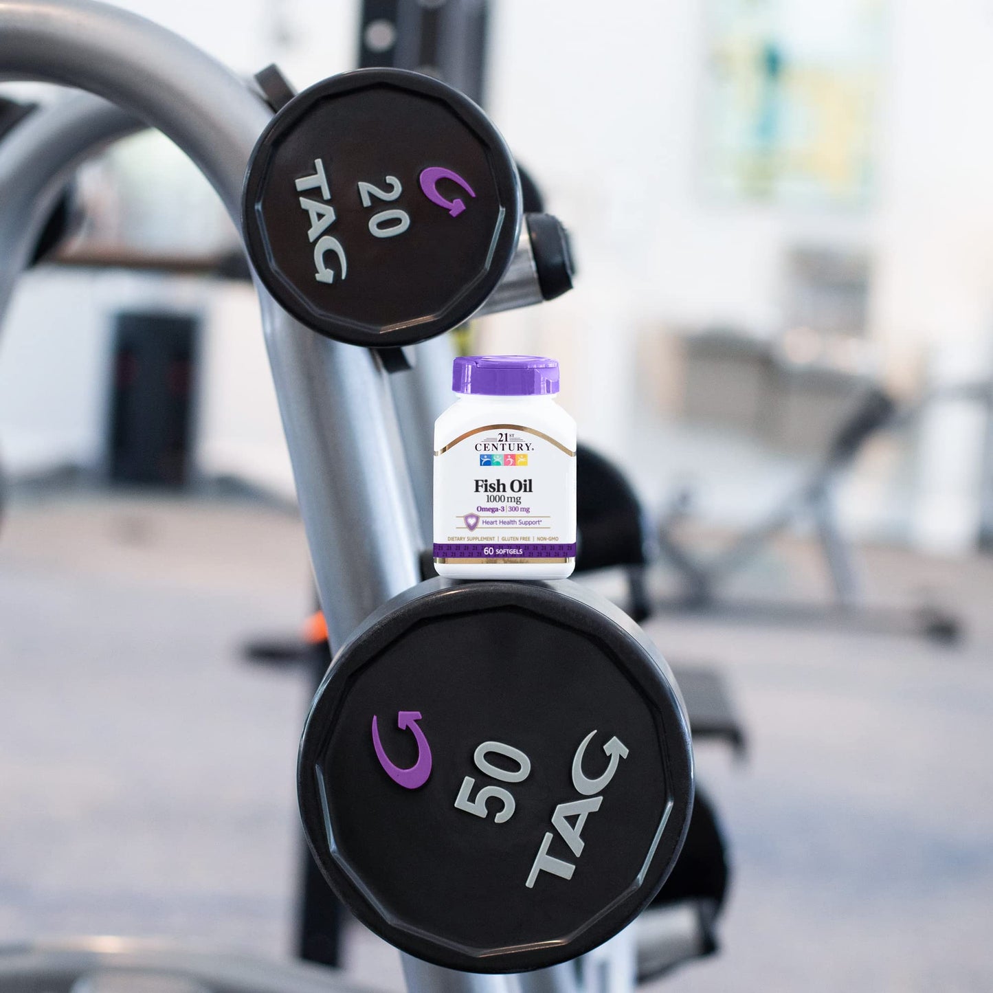 Pre-Order | Arrives in 5–10 Days – 21st Century Fish Oil 1000 mg Softgels, 60 Count (Pack of 3)