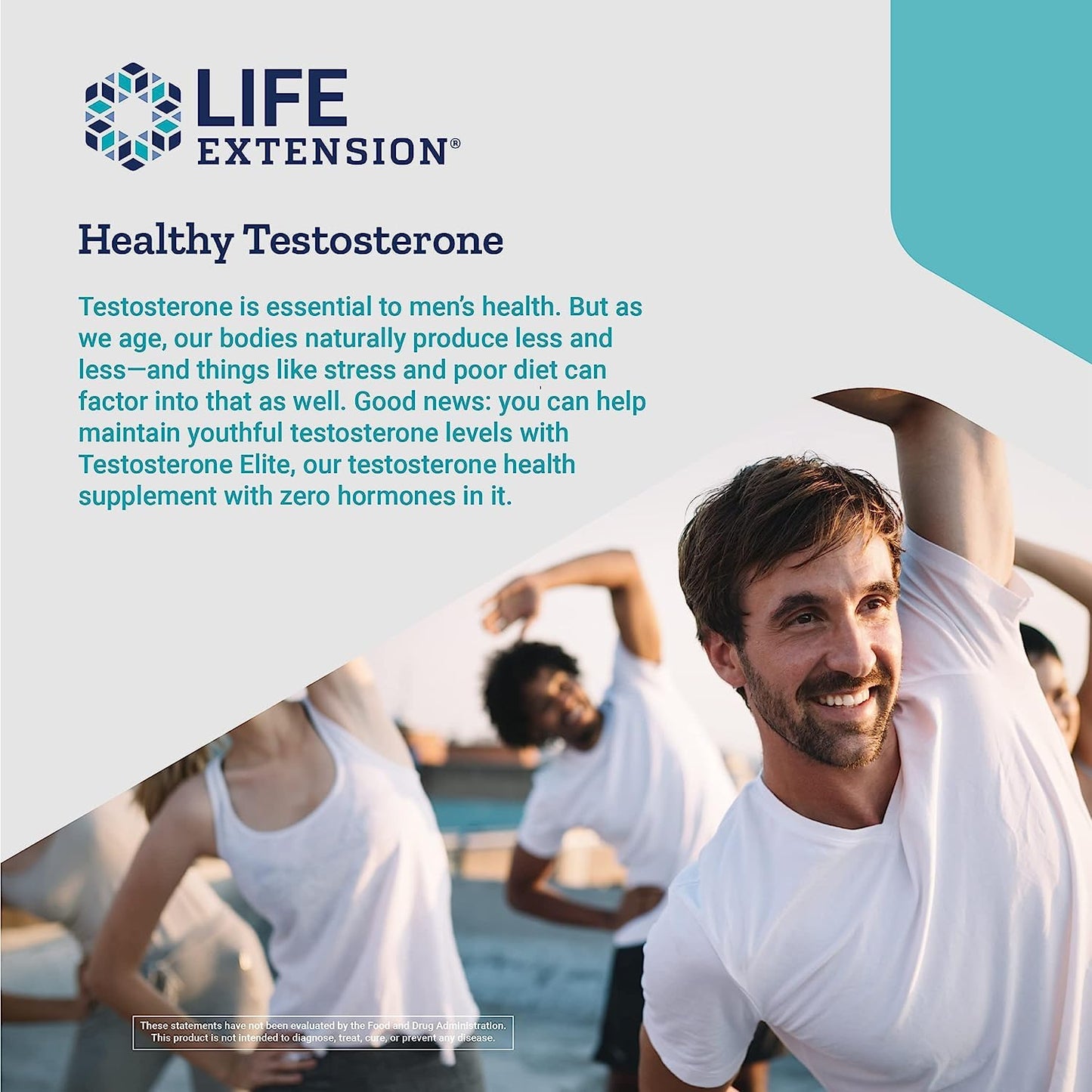 Pre-Order | Arrives in 5–10 Days – Life Extension Testosterone Elite – Testosterone Production Support Supplement for Men - with Luteolin, Pomegranate and Cacao Seed Extract – Gluten-Free, Non-GMO, Vegetarian – 30 Capsules