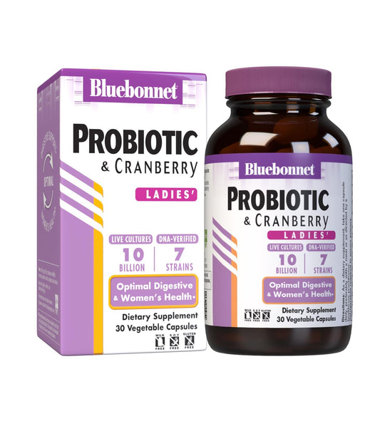 Pre-Order | Arrives in 5–10 Days – Bluebonnet Nutrition, Advanced Choice Ladies Daily Probiotic, 30 Count