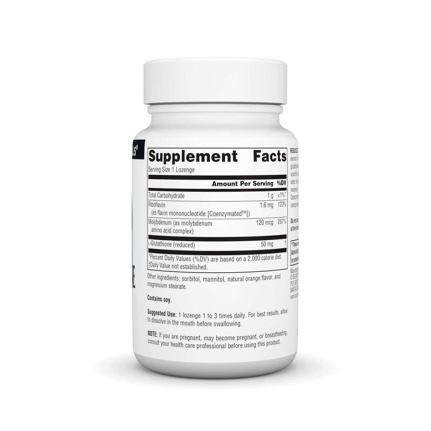 Pre-Order | Arrives in 5–10 Days – Source Naturals Reduced Glutathione Complex 50 mg Orange Flavored - 100 Lozenges