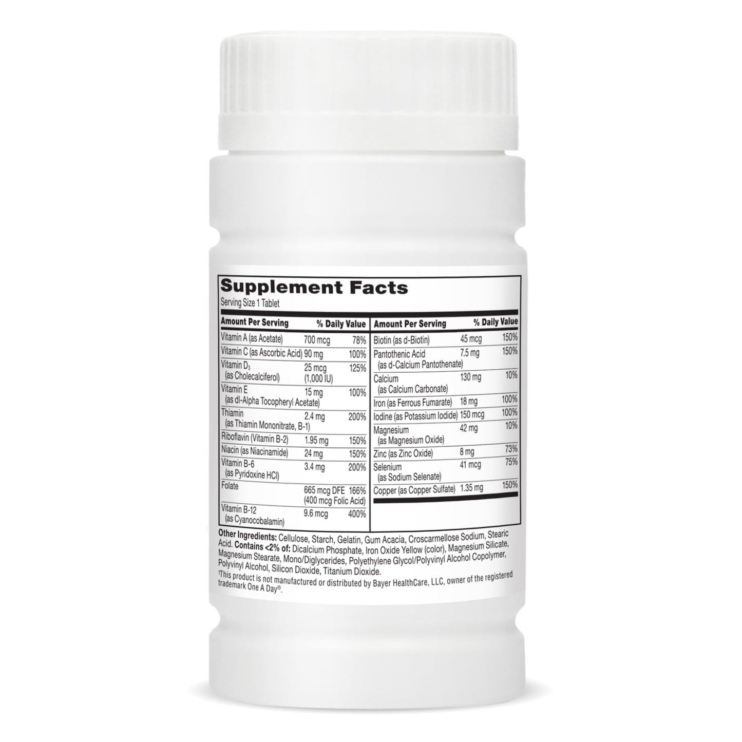 Pre-Order | Arrives in 5–10 Days – 21st Century One Daily Women's Tablets, 100 Count