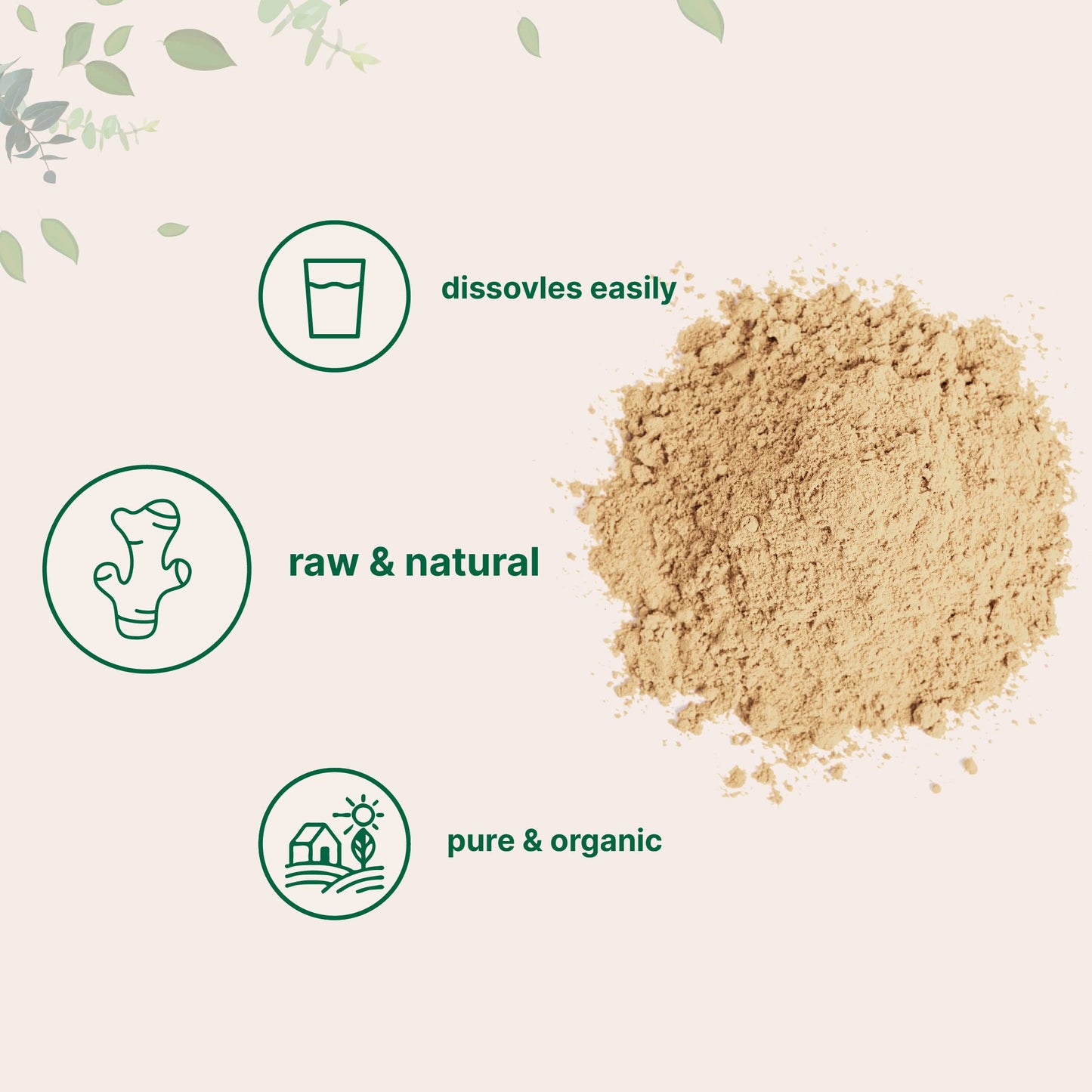 Pre-Order | Arrives in 5–10 Days – Organic Ginger powder, 2lbs (32oz) | Premium Source for Spice & Seasoning | Great for Baking, Cooking & Tea | Additive Free, Non-GMO, Bulk Supply