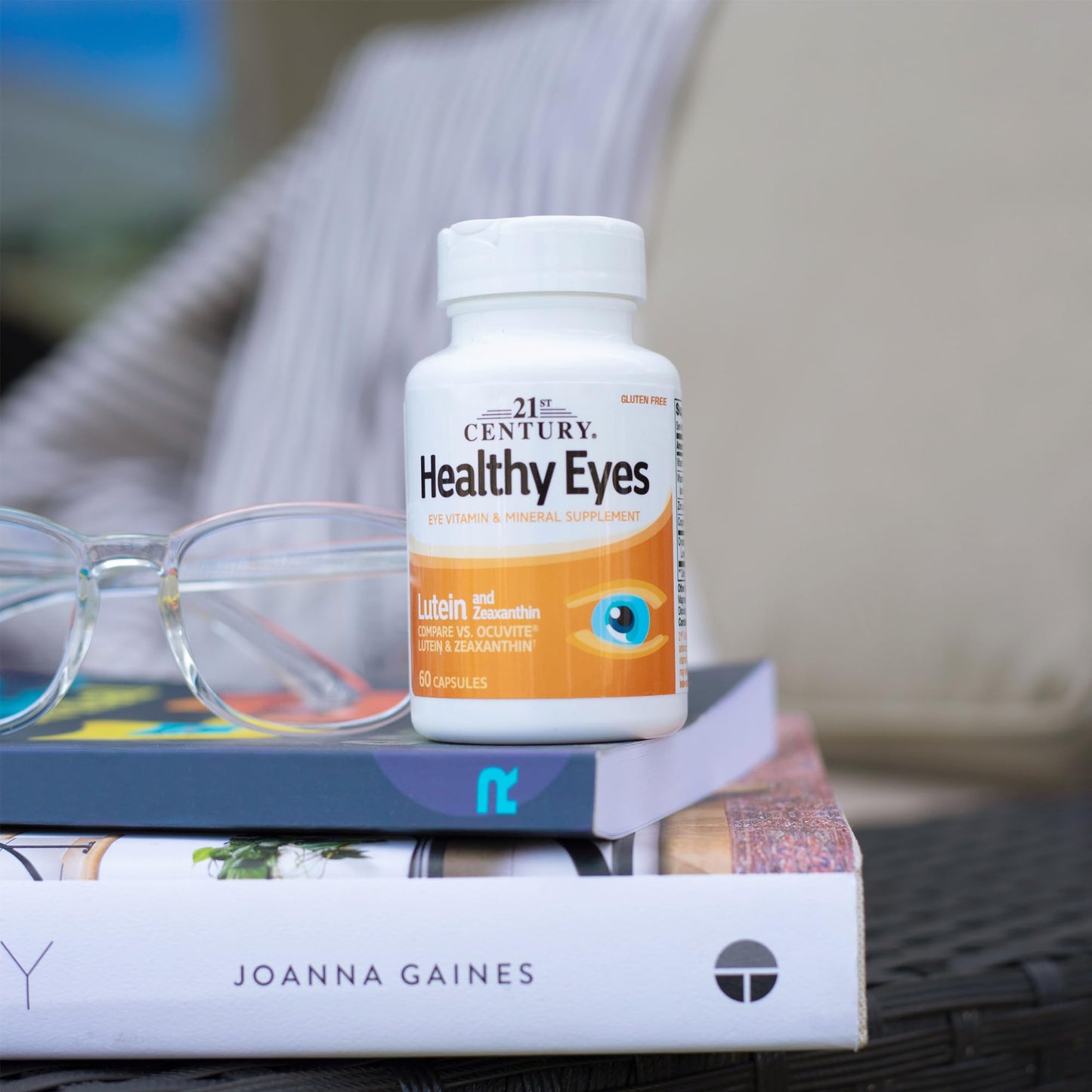 Pre-Order | Arrives in 5–10 Days – 21st Century Healthy Eyes Lutein and Zeaxanthin Capsules, 60 Count (27454)