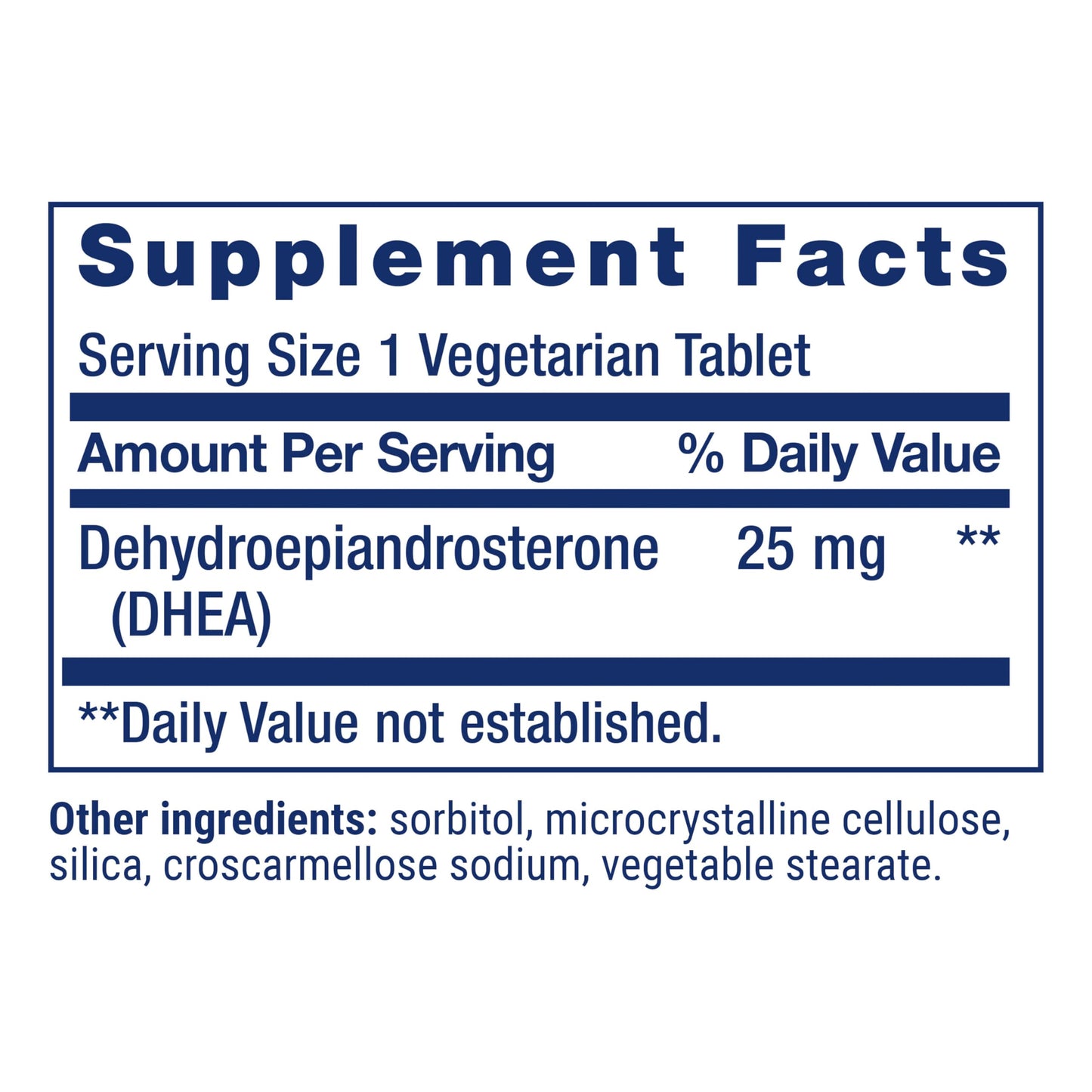 Pre-Order | Arrives in 5–10 Days – Life Extension DHEA 25 mg – For Hormone Balance, Immune Support, Sexual Health and Anti-Aging - Supports Memory & Mood - Non-GMO, Gluten-Free, Vegetarian - 100 Dissolve-In-Mouth Tablets
