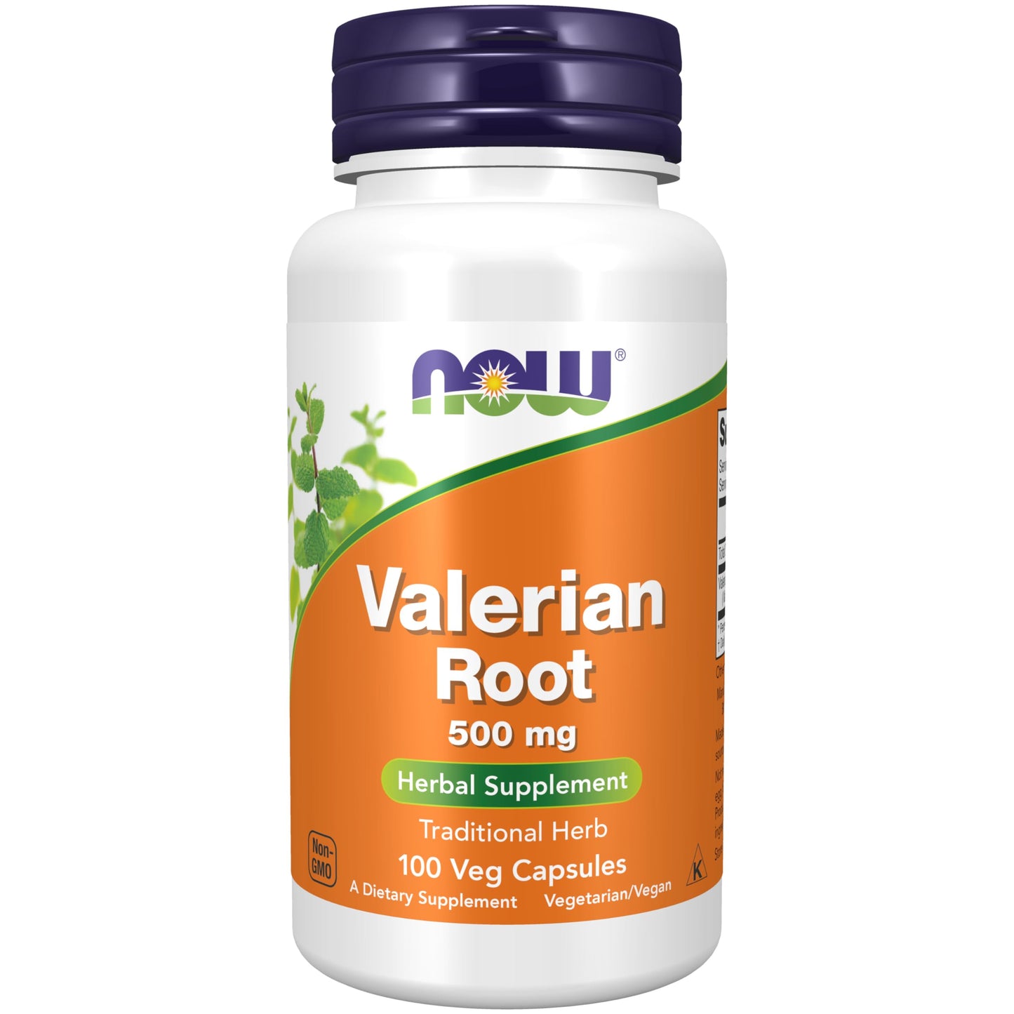 Pre-Order | Arrives in 5–10 Days – NOW Supplements, Valerian Root (Valeriana officinalis) 500 mg, Herbal Supplement, 100 Veg Capsules