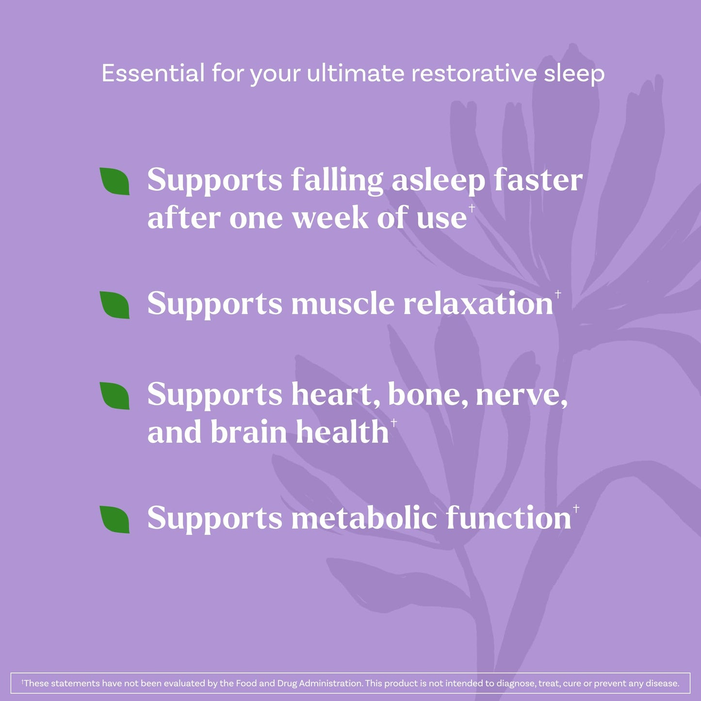 Pre-Order | Arrives in 5–10 Days – Natrol Sleep & Restore Calming Drink Mix with Magnesium Glycinate, Magnesium Sleep Aid, Melatonin-Free, Cherry, 10 Stick Packs