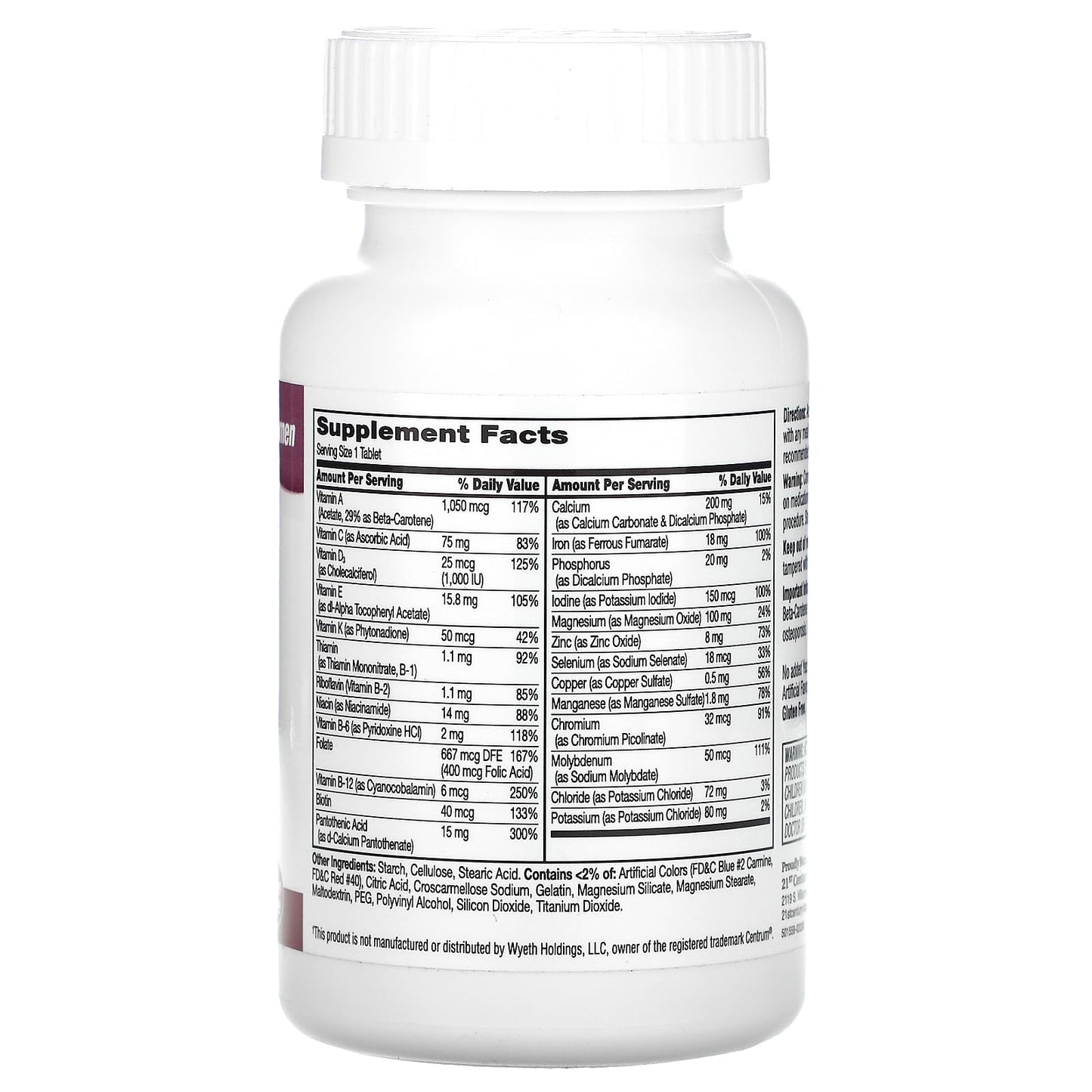 Pre-Order | Arrives in 5–10 Days – 21st Century Sentry Women Multivitamin Tablets, 120 Count