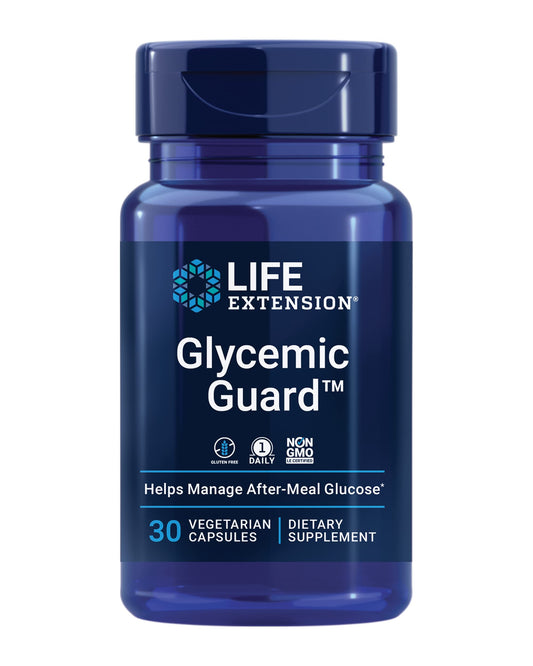 Pre-Order | Arrives in 5–10 Days – Life Extension Glycemic Guard™, Clove Extract, Maqui Berry (Aristotelia chilensis), Helps Maintain Already Healthy glycemic Balance, Vegetarian, Gluten-Free, 1-Daily, Non-GMO, 30 Capsules