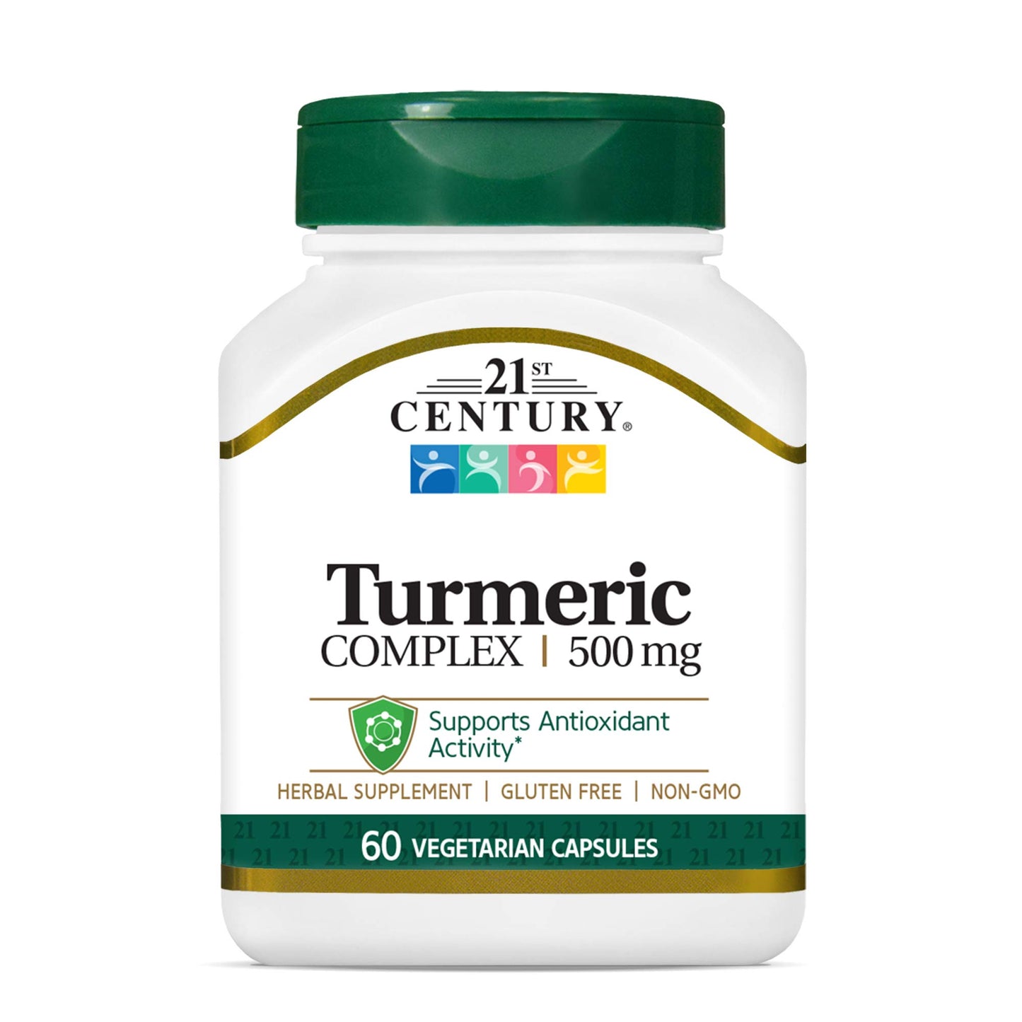 Pre-Order | Arrives in 5–10 Days – 21st Century Turmeric Complex Vegetarian Capsules, 60 Count