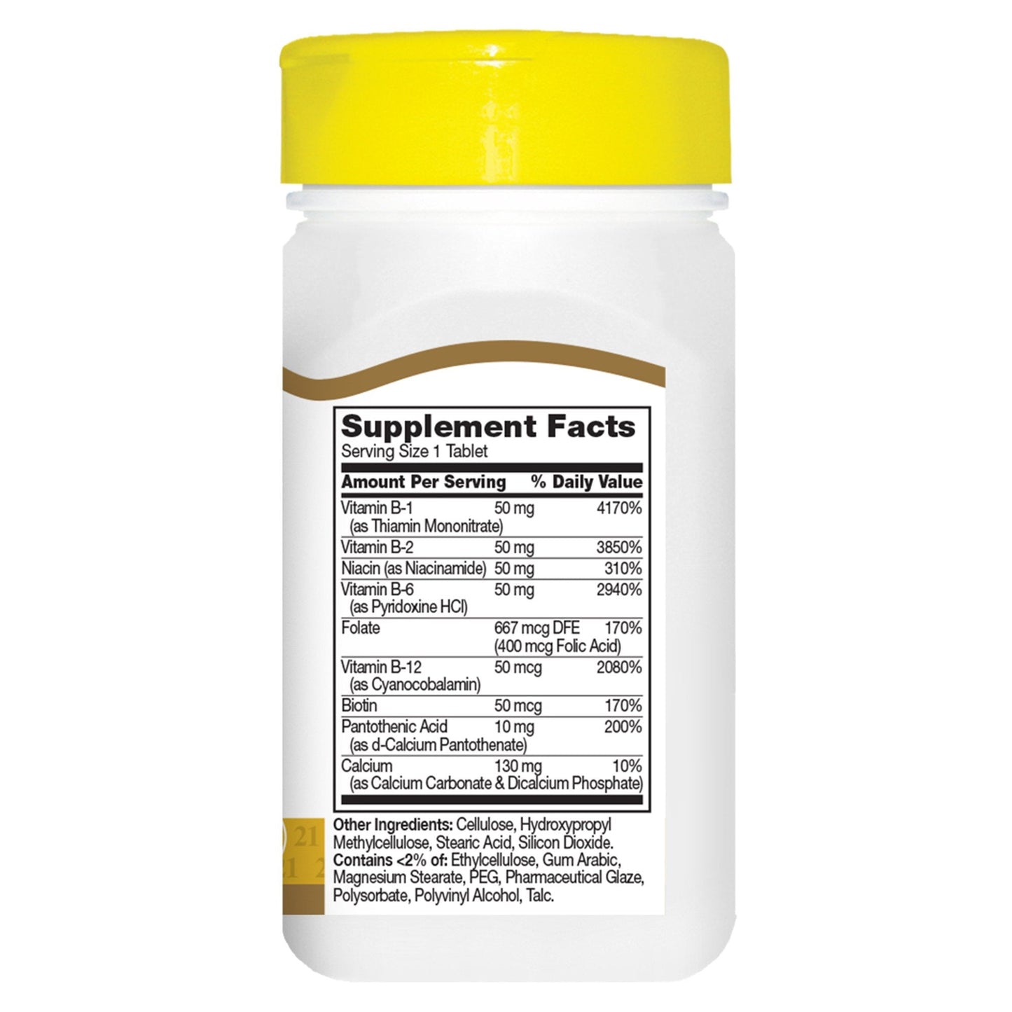Pre-Order | Arrives in 5–10 Days – 21st Century B-50 Complex Prolonged Release Tablets, 60-Count (Pack of 2)