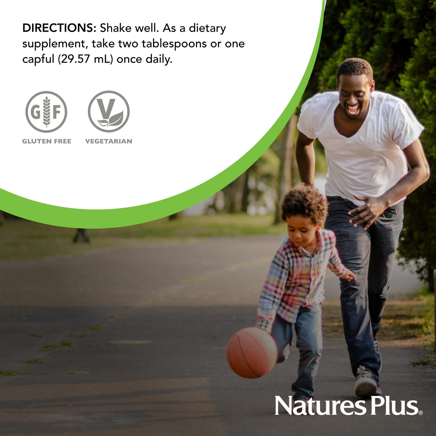 Pre-Order | Arrives in 5–10 Days – Natures Plus Source of Life Liquid, Tropical Fruit - 30 fl oz - Multivitamin & Mineral Supplement - Gluten Free, Vegetarian - 30 Servings