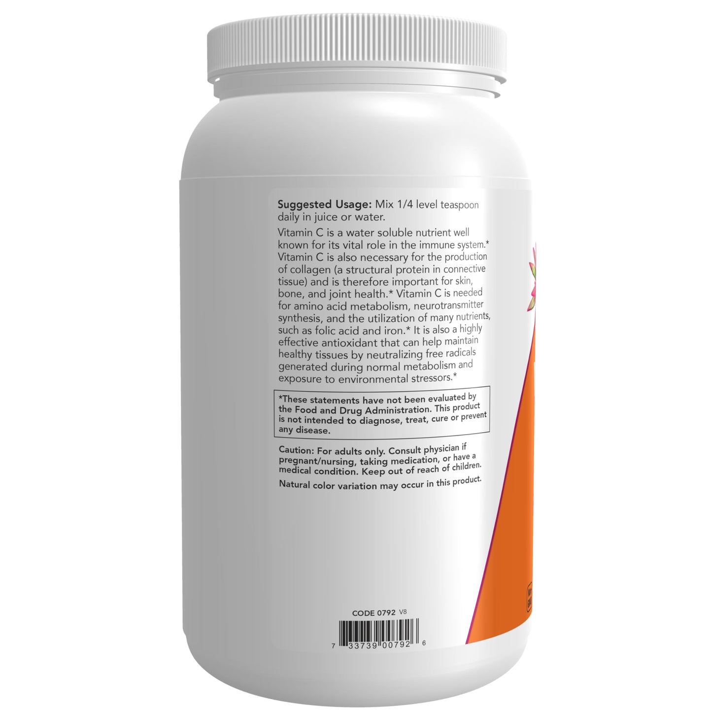 Pre-Order | Arrives in 5–10 Days – NOW Foods Supplements, Vitamin C Crystals (Ascorbic Acid), Antioxidant Protection*, 3-Pound