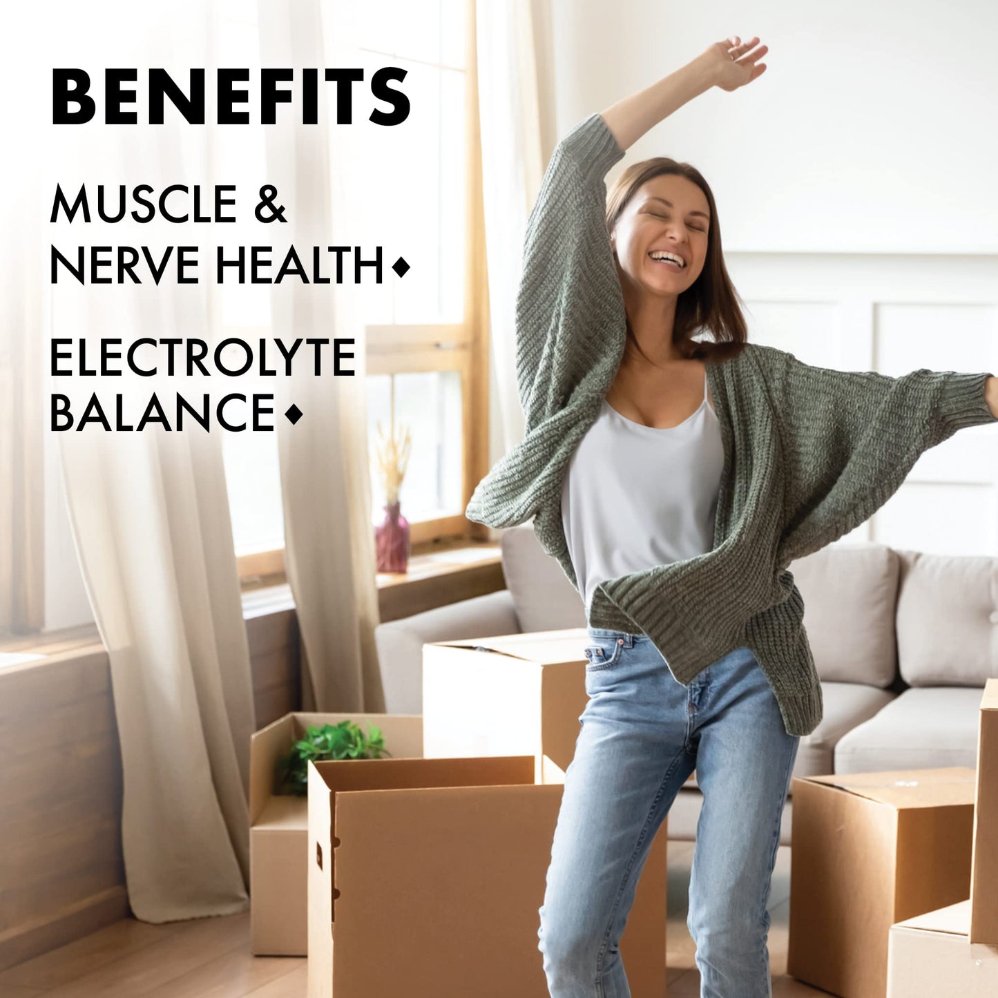 Pre-Order | Arrives in 5–10 Days – Bluebonnet Calcium Magnesium Potassium Supplement for Women & Men - Supports Healthy Bones - Calcium 1000mg Mineral Supplement Chelate Form - Non-GMO, Vegan, Gluten-Free – 90 Caplets