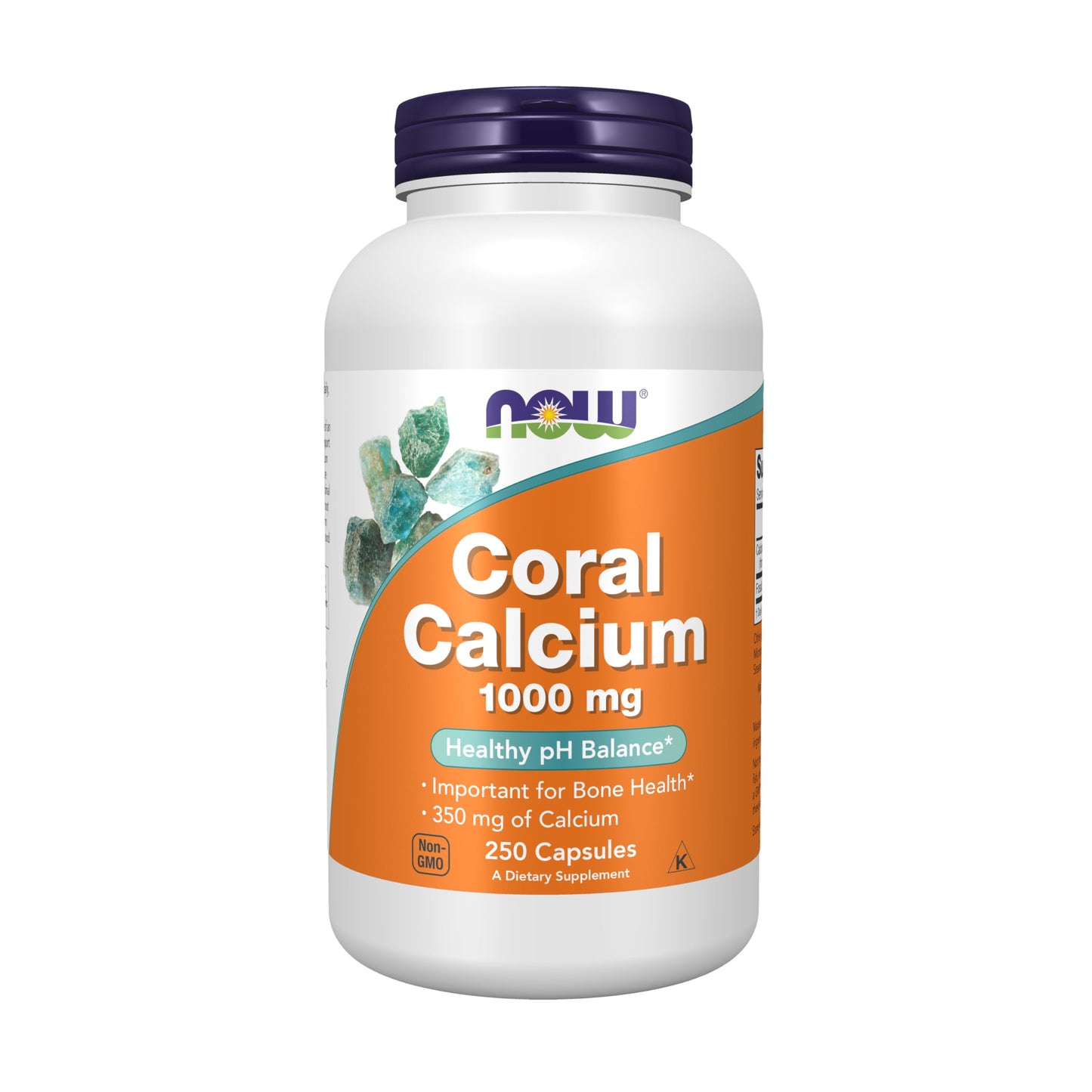 Pre-Order | Arrives in 5–10 Days – NOW Foods Supplements, Coral Calcium 1,000 mg, Bone Health*, Healthy pH Balance*, 250 Veg Capsules