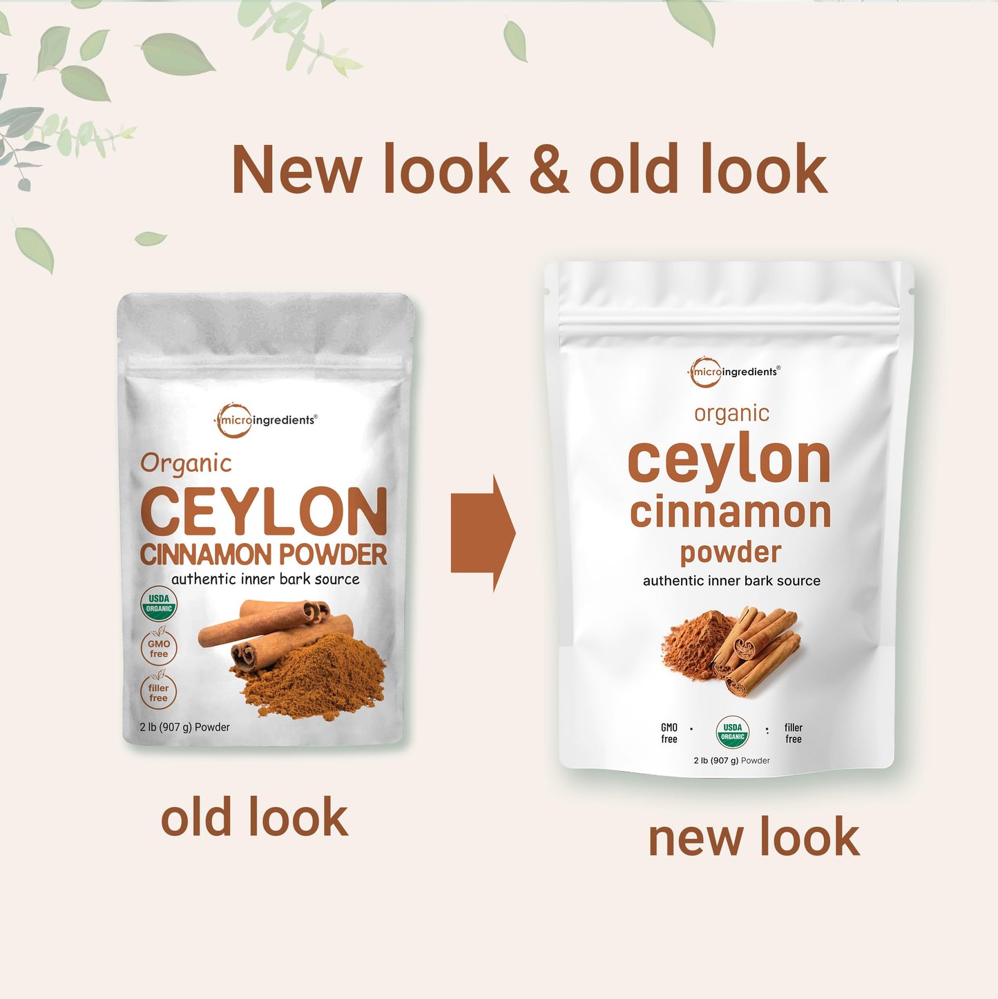 Pre-Order | Arrives in 5–10 Days – Organic Ceylon Cinnamon Powder, 2lbs | Premium Sri Lanka Cinnamon for Spice & Seasoning | Great for Baking, Cooking & Drinks | Additive Free, Non-GMO, Bulk Supply