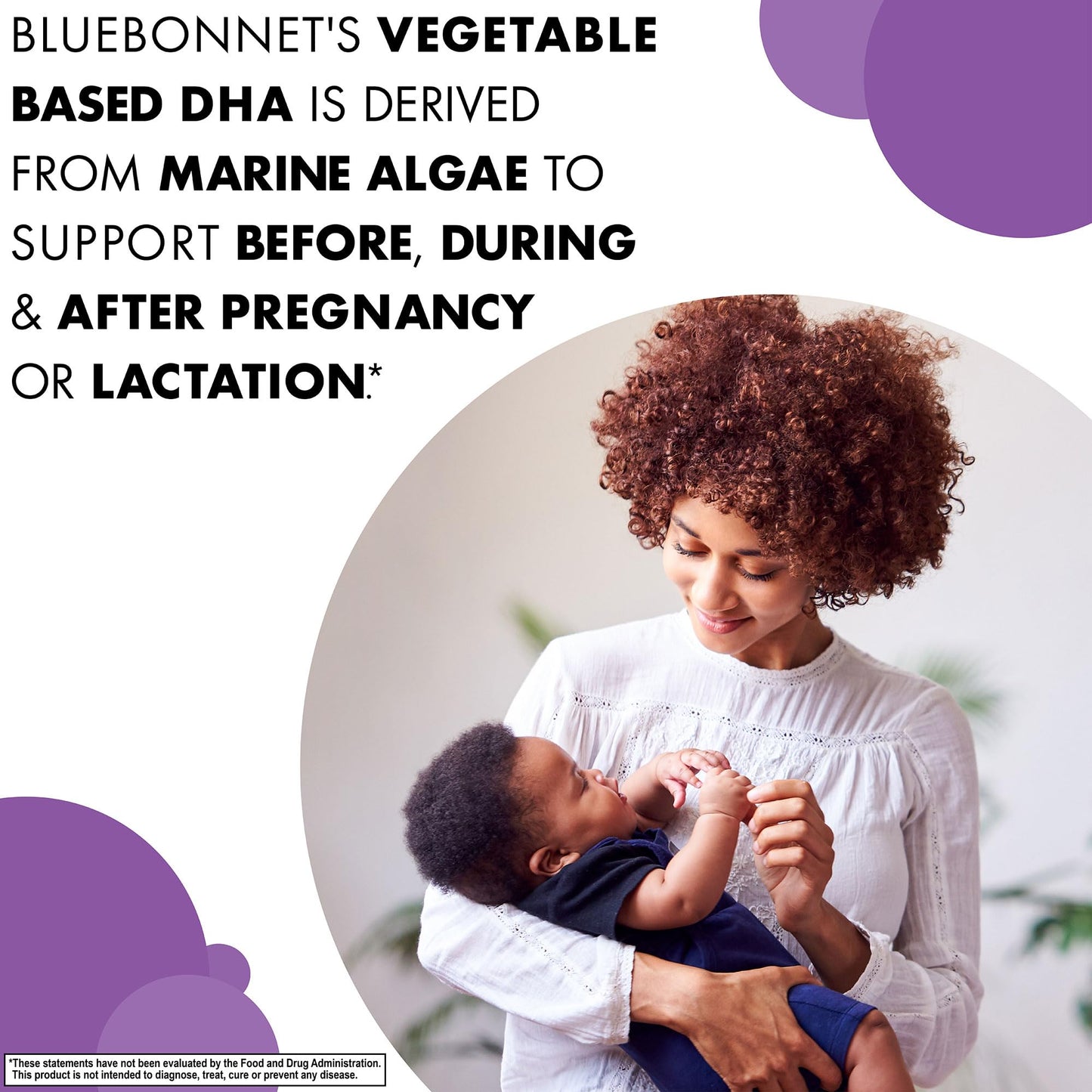 Pre-Order | Arrives in 5–10 Days – BlueBonnet Early Promise Prenatal Gentle DHA 200 mg Vegetable Capsules, 60 Count ('743715001794)