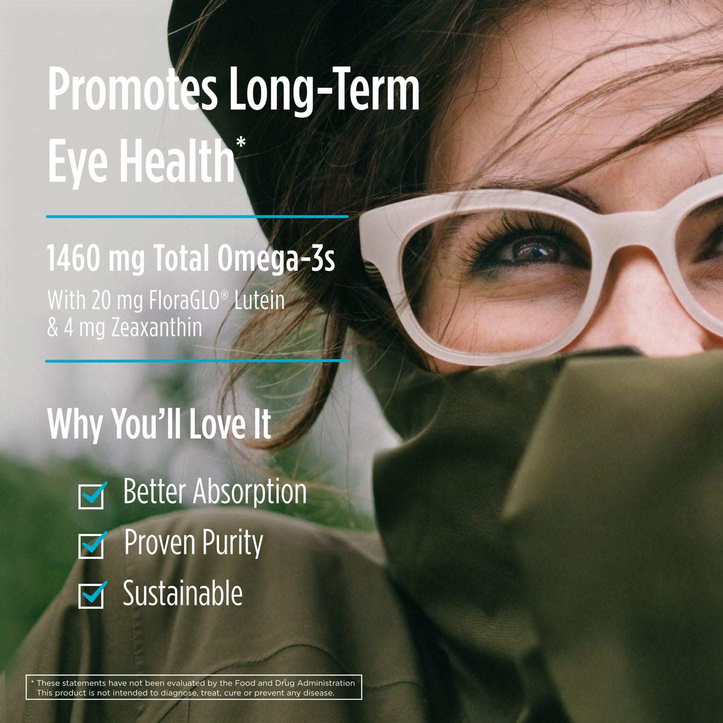 Pre-Order | Arrives in 5–10 Days – Nordic Naturals Omega Vision, Lemon - 60 Soft Gels - with Zeaxanthin and FloraGLO Lutein, for Healthy Eyes and Vision - 30 Servings