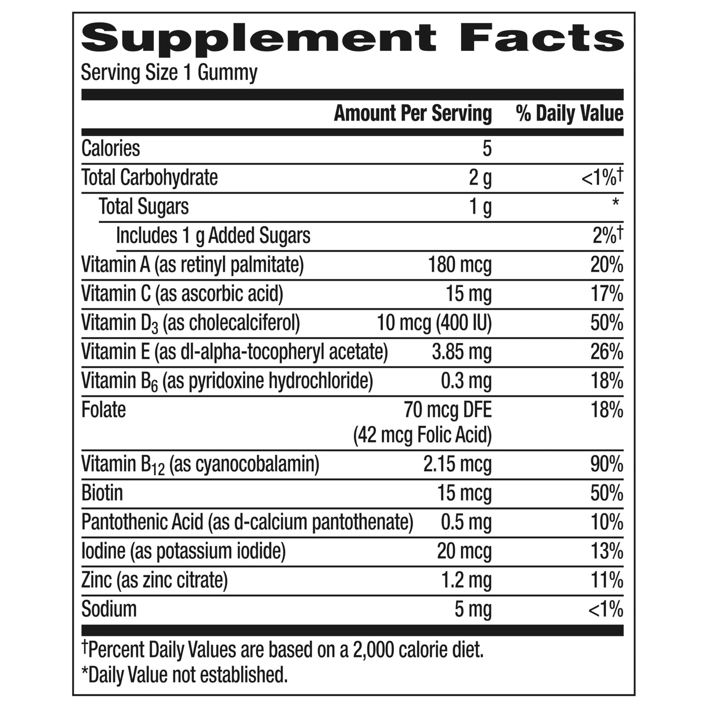 Pre-Order | Arrives in 5–10 Days – Centrum Kids Multivitamin Gummies, Tropical Punch, Made with Natural Flavors, 110 Count, 110 Day Supply