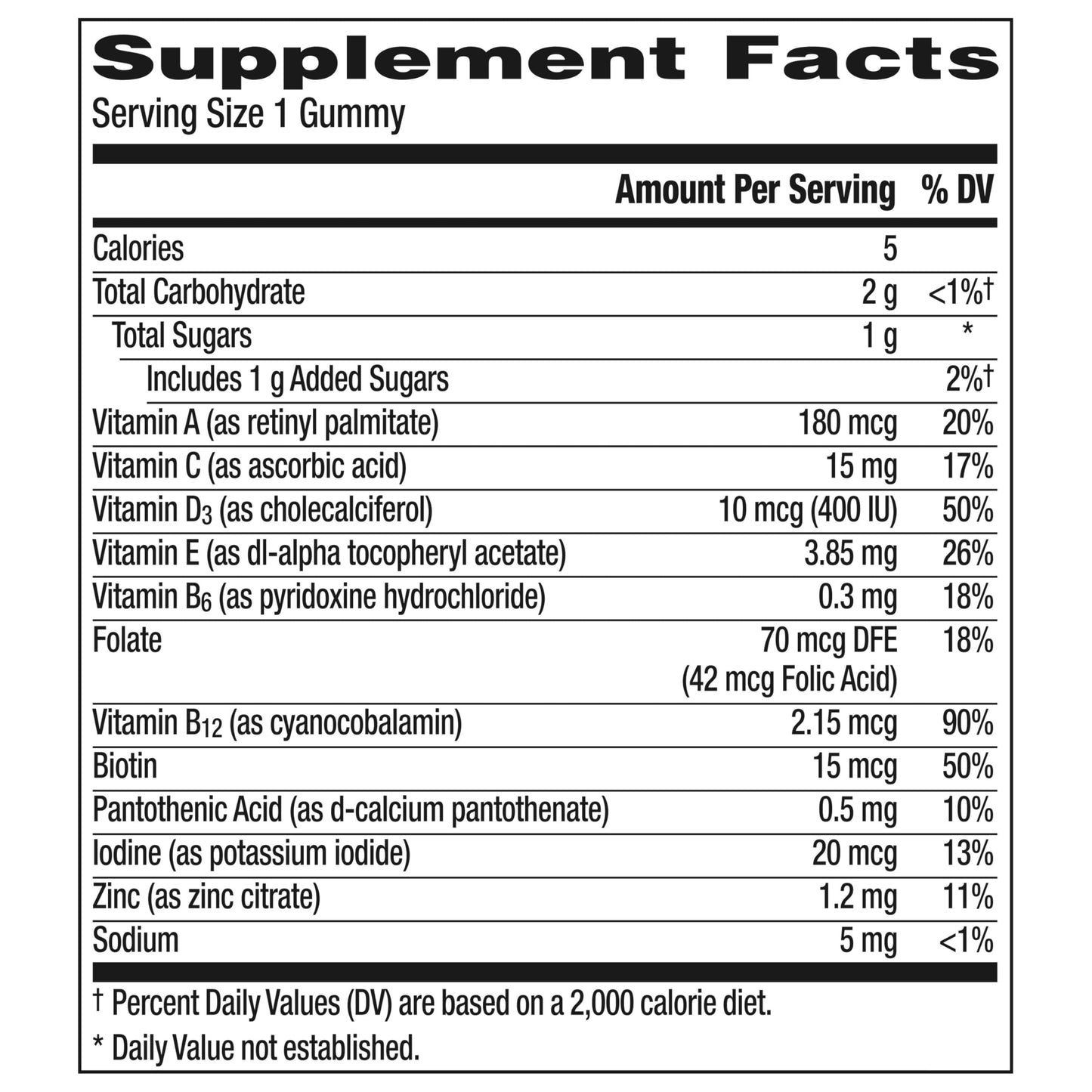 Pre-Order | Arrives in 5–10 Days – Centrum Kids Multivitamin Gummies, Tropical Punch Flavor Made With Natural Flavors, Stocking Stuffer, 150 Count, 150 Day Supply