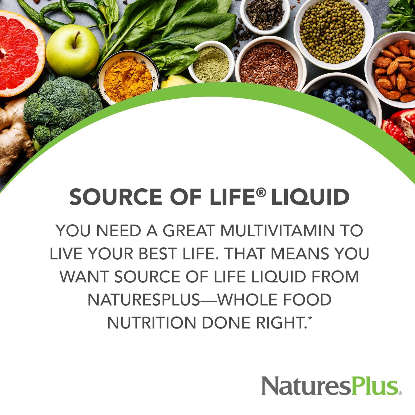 Pre-Order | Arrives in 5–10 Days – Natures Plus Source of Life Liquid, Tropical Fruit - 30 fl oz - Multivitamin & Mineral Supplement - Gluten Free, Vegetarian - 30 Servings