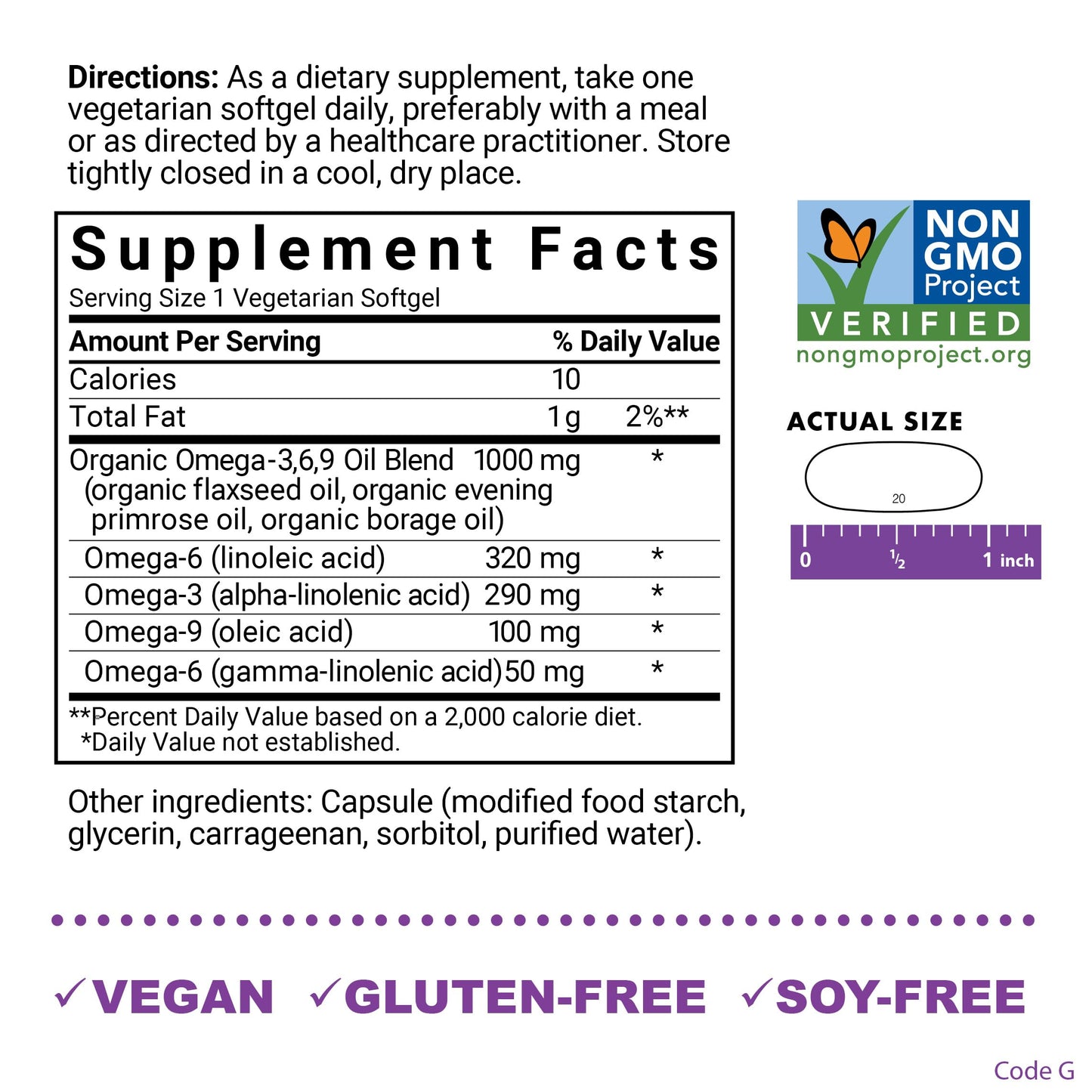 Pre-Order | Arrives in 5–10 Days – Bluebonnet Nutrition Plant Based Omega 3-6-9-1000 mg – for Heart Health* – Highly Absorbable Cold Pressed Oil – Non-GMO Project Verified, Vegan – Free of Gluten, Soy & Milk - 90 Softgels, 90 Serving