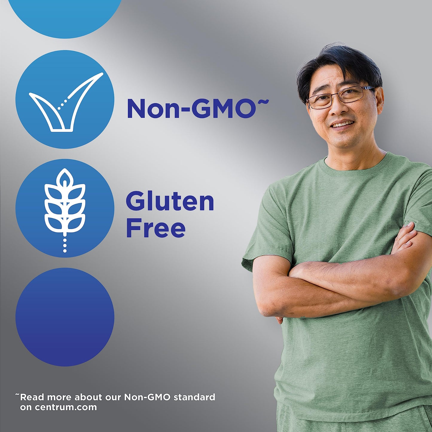 Pre-Order | Arrives in 5–10 Days – Centrum Silver Men's 50+ Multivitamin with Vitamin D3, B-Vitamins, Zinc for Memory and Cognition - 200 Tablets