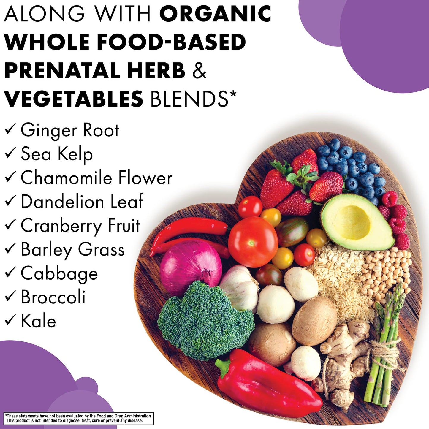 Pre-Order | Arrives in 5–10 Days – BlueBonnet Nutrition Ladies’ One Prenatal Whole Food-Based Multiple, Daily Nutrition*, Prenatal & Postnatal Health*, Non-GMO, Kosher, Gluten-Free, Soy-Free, 30 Vegetable Capsules, 30 Servings