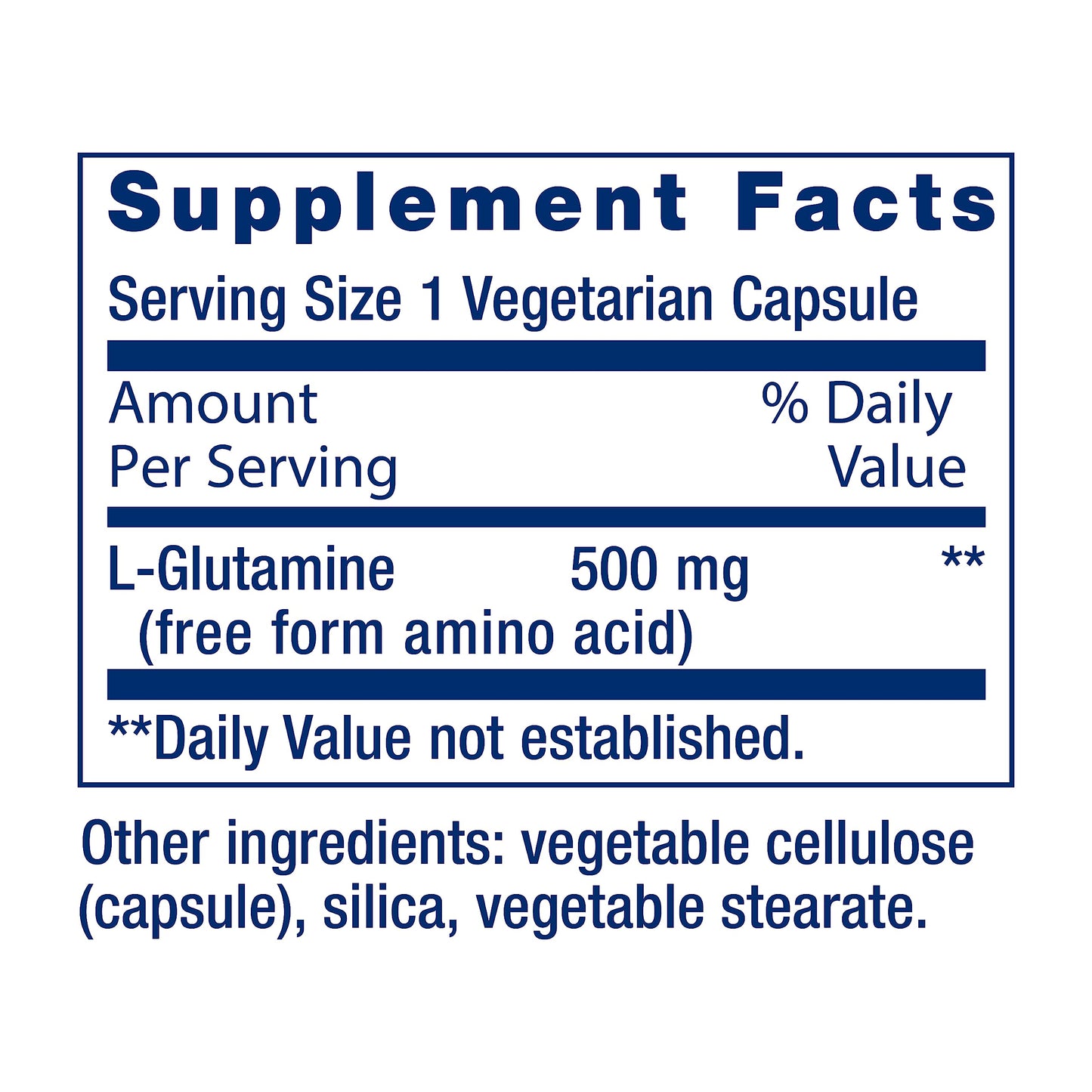 Pre-Order | Arrives in 5–10 Days – Life Extension L-Glutamine, 500 mg L-glutamine, Amino Acid, Supports Muscle Health and Immune Health, Gluten-Free, Non-GMO, 100 Vegetarian Capsules