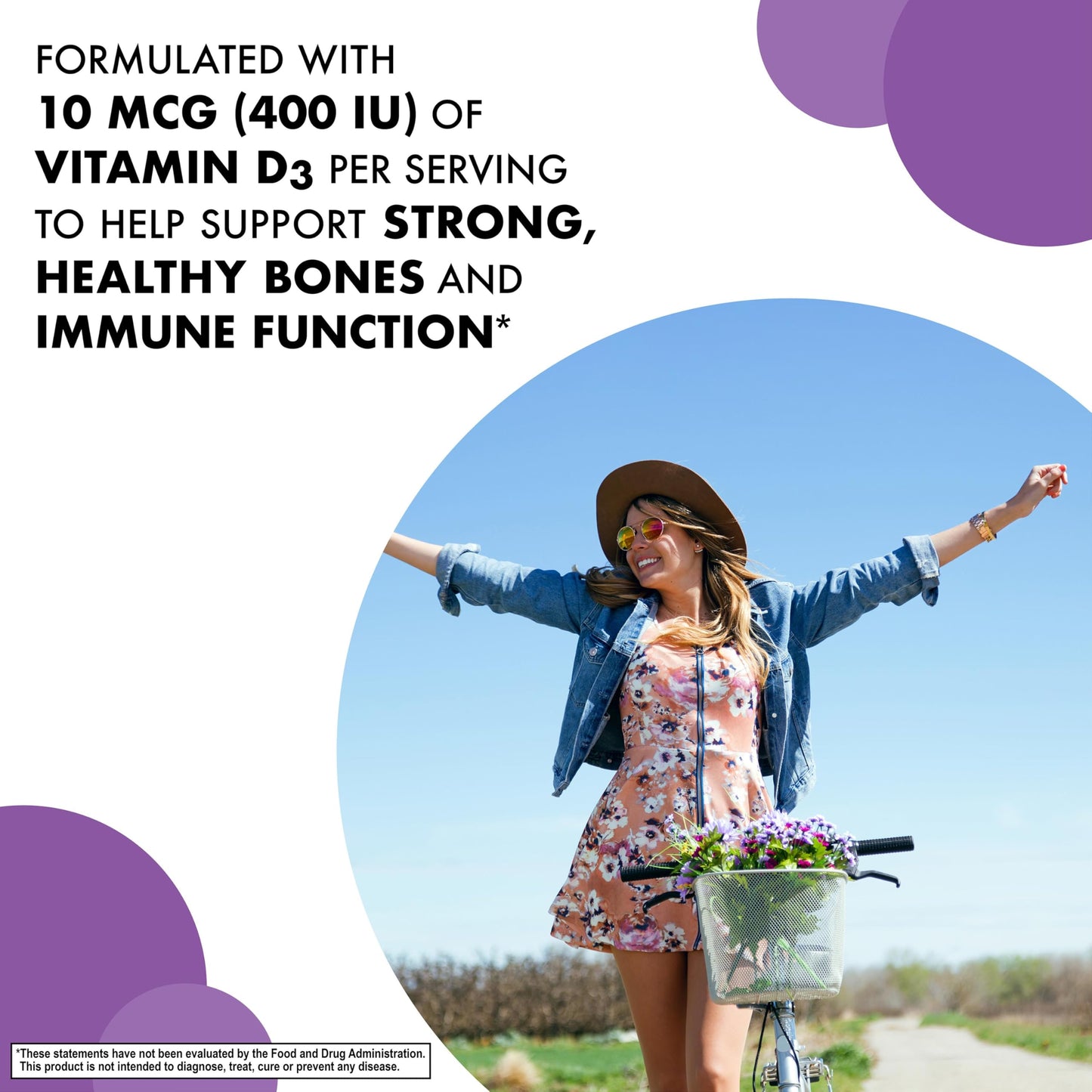 Pre-Order | Arrives in 5–10 Days – BLUEBONNET NUTRITION Earthsweet Chew VIT D3 400 IU, 90 CT