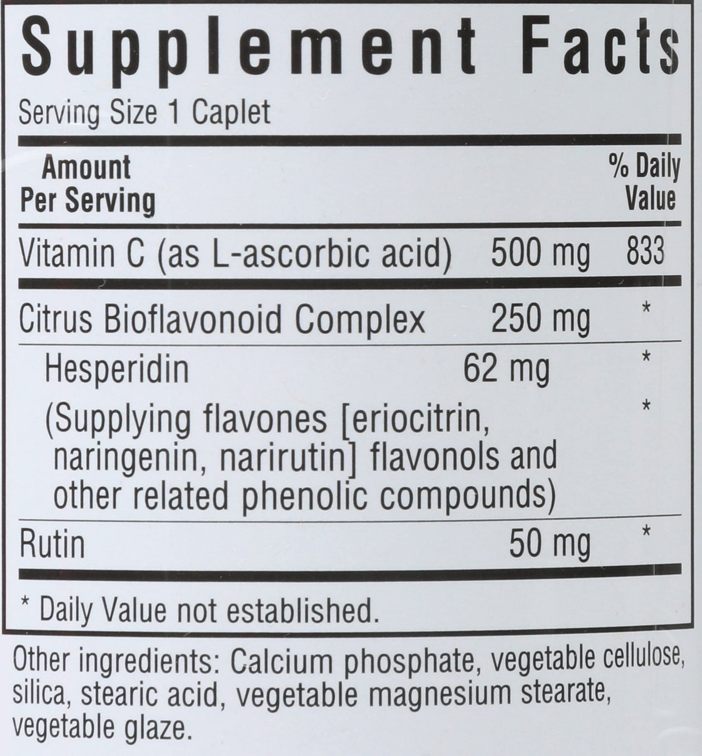 Pre-Order | Arrives in 5–10 Days – BlueBonnet Vitamin C 500 mg Plus Bioflavonoids Caplets, 90 Count (743715005228)