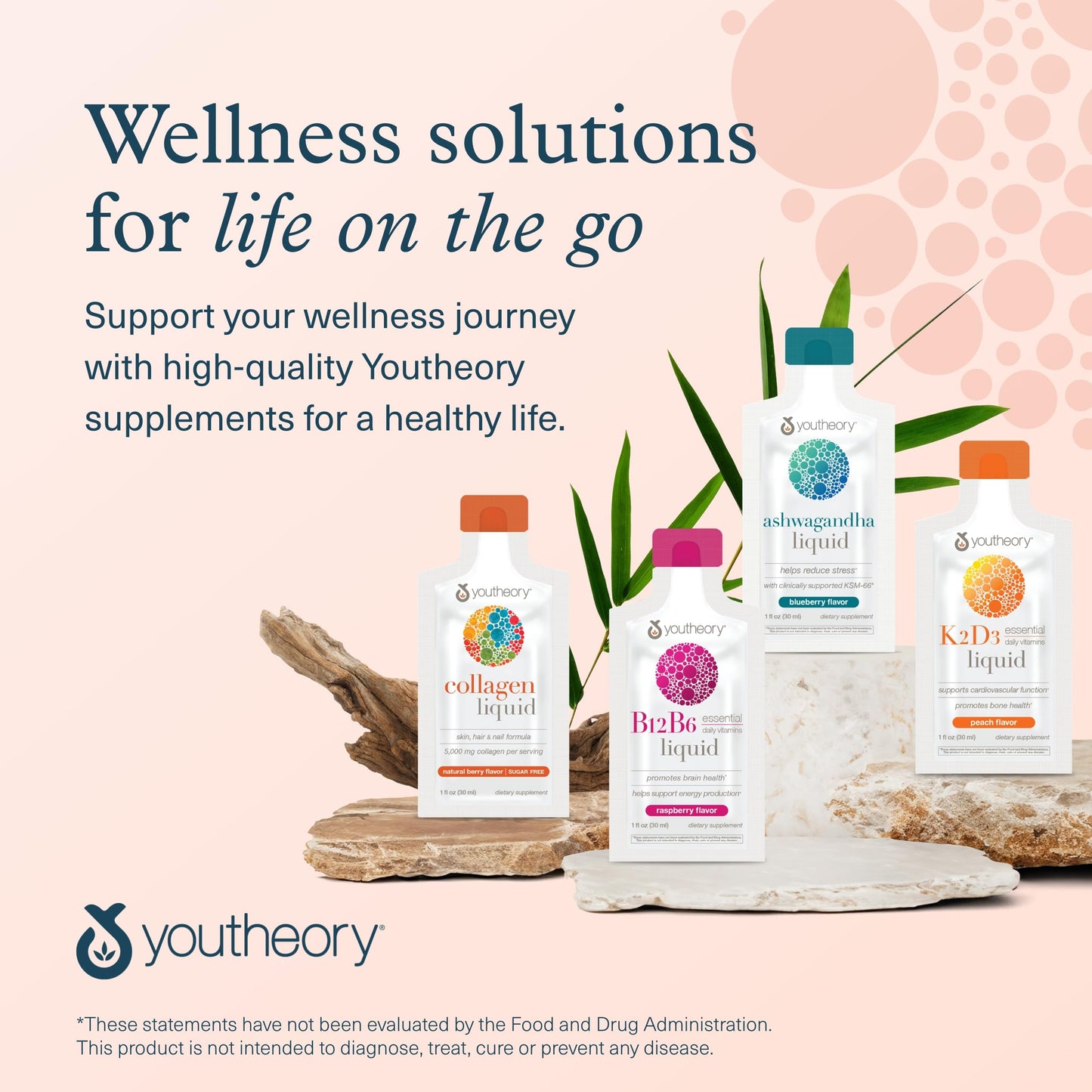 Pre-Order | Arrives in 5–10 Days – Youtheory Collagen Liquid - 5,000 mg Hydrolyzed Collagen - for Hair, Skin & Nails* - Sugar, Dairy & Soy Free - Berry Flavor - 12 Single Serving Packets