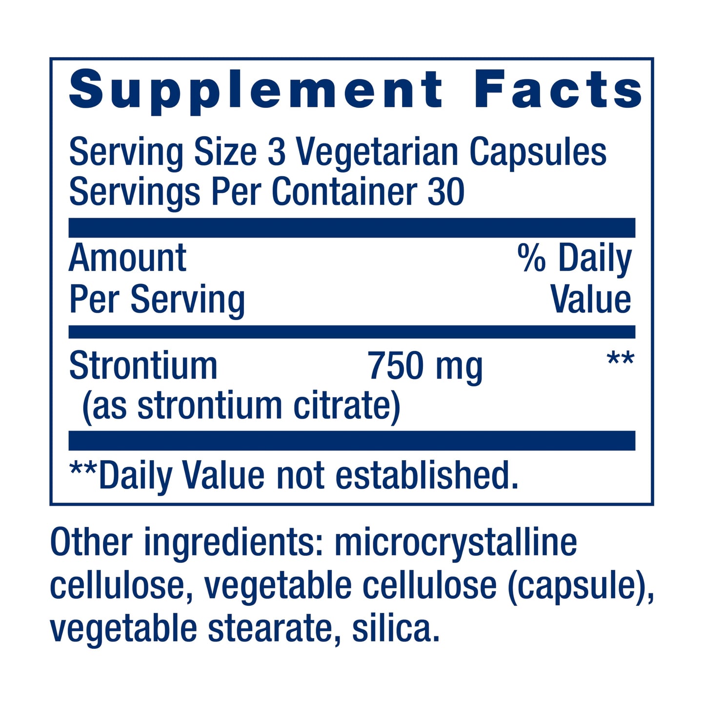 Pre-Order | Arrives in 5–10 Days – Life Extension Strontium Caps, Trace Mineral for Advanced Bone Health Support, Gluten Free, Non-GMO, Vegetarian, 90 Capsules