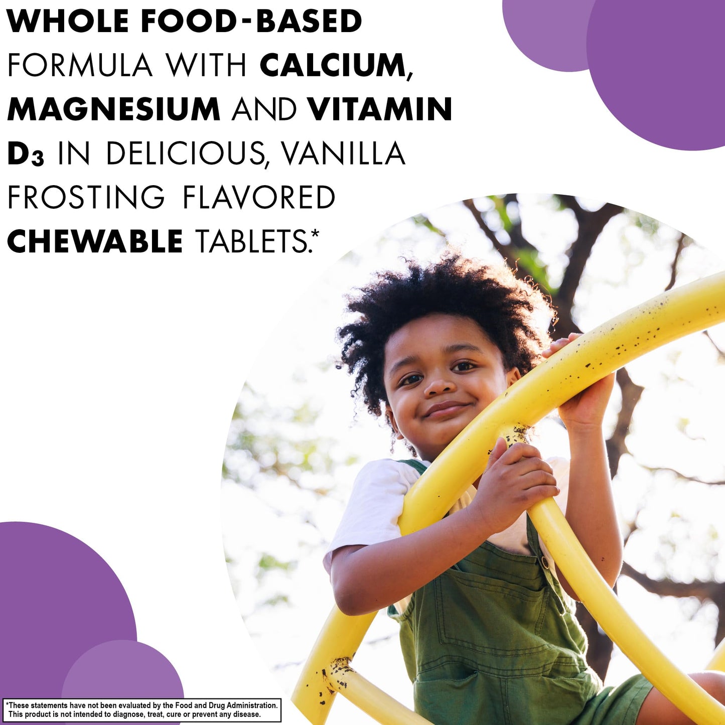 Pre-Order | Arrives in 5–10 Days – BlueBonnet Super Earth Rainforest Animalz Calcium Magnesium And Vitamin D3 Chews, Natural Vanilla Frosting, White, 90 Count