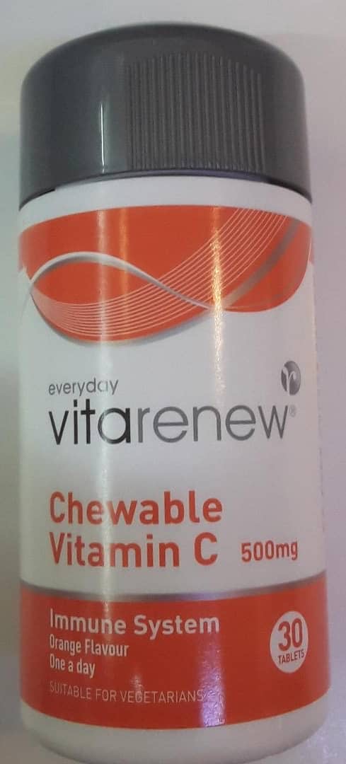 VITARENEW CHEWABLE VITAMIN C