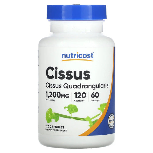 Pre-Order | Arrives in 5–10 Days – Nutricost
Cissus, 1,200 mg , 120 Capsules (600 mg per Capsule)
