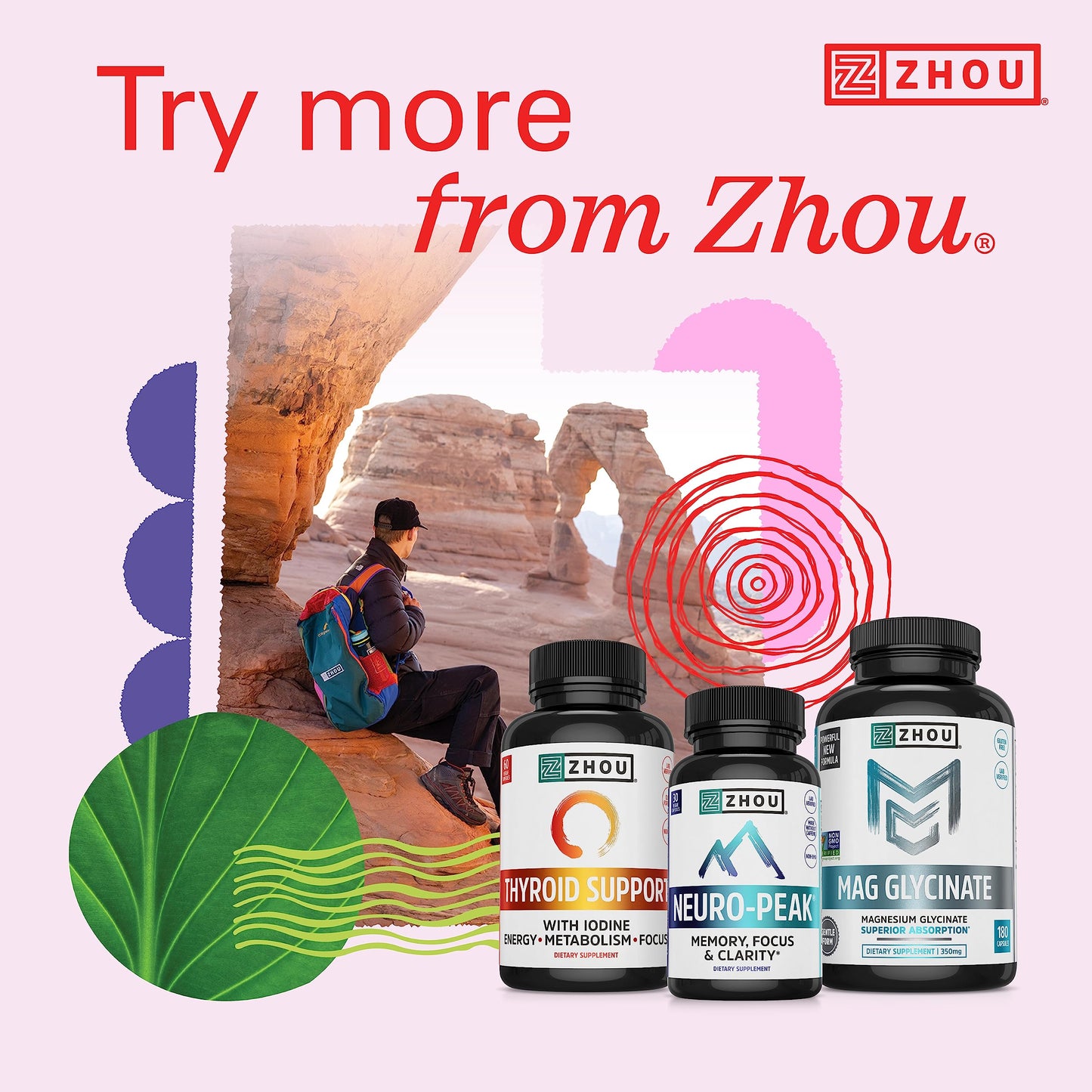 Pre-Order | Arrives in 5–10 Days – Zhou Methyl B12 - Methyl B-12 Supplement for Women & Men, Vitamin B12 5000 mcg, Vegan Friendly, Cellular Energy and Nerve Function Support, Methylcobalamin - 60 Micro Lozenges