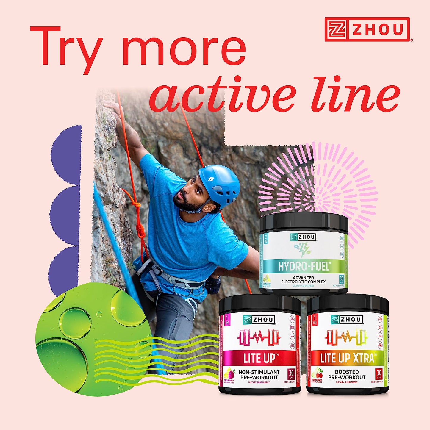 Pre-Order | Arrives in 5–10 Days – Zhou Boost Elite - Energy Supplement, Natural Muscle Support Pills for Men with Tribulus, Fenugreek, Ginseng, and Maca - 90 Veggie Capsules