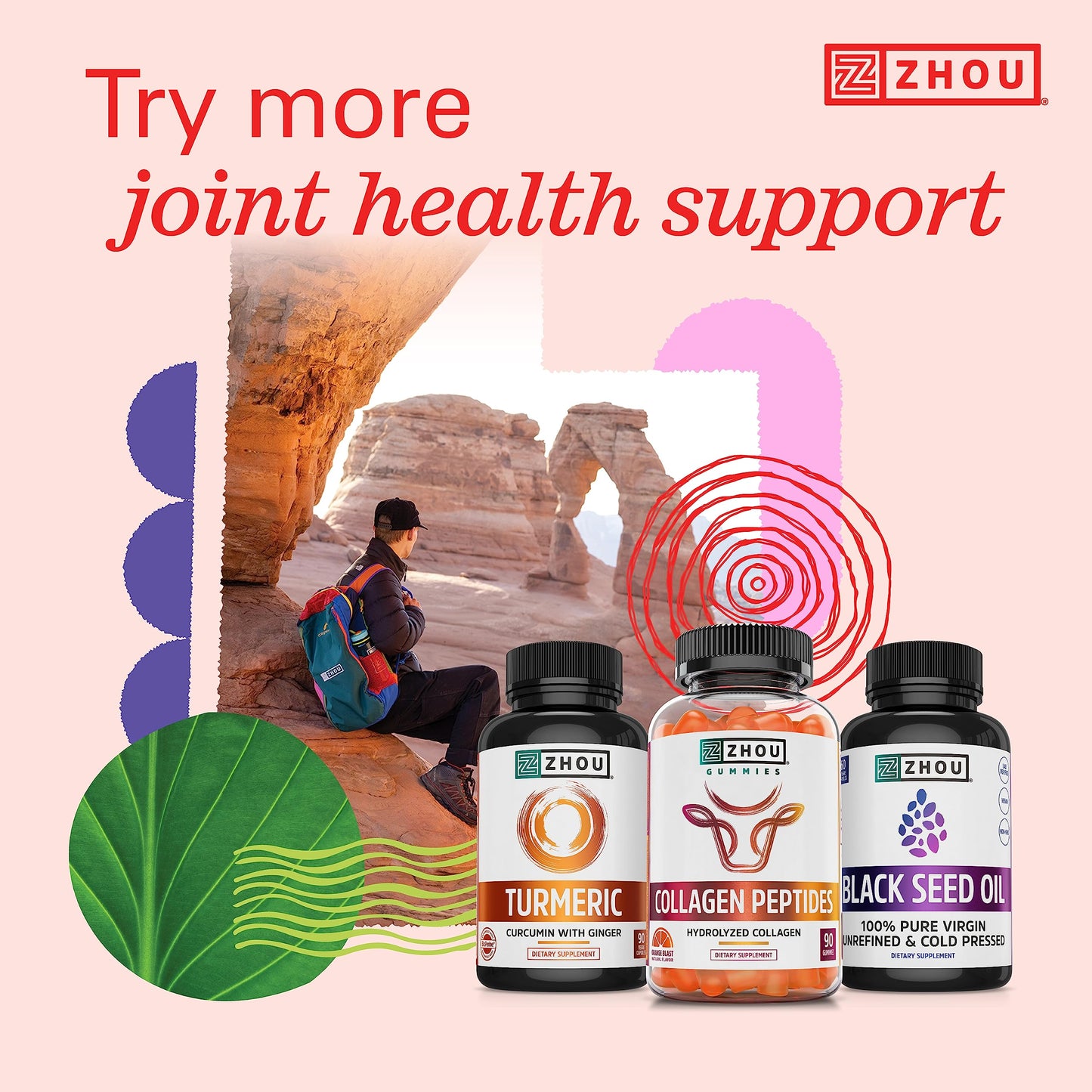 Pre-Order | Arrives in 5–10 Days – Zhou Tart Cherry Extract + Celery Seed - Tart Cherry Capsules for Men & Women, Tart Cherry Concentrate Pills for Sleep & Uric Acid Cleanse, 1000mg Per Pill - 60 Veggie Capsules (Pack of 1)