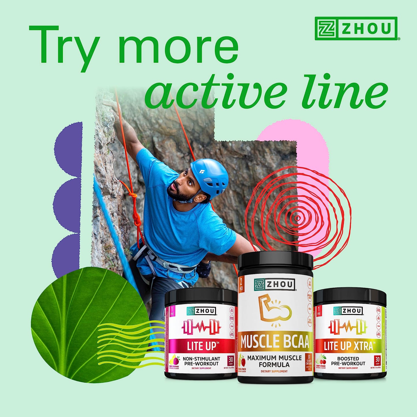 Pre-Order | Arrives in 5–10 Days – Zhou Nutrition Hydro Fuel, Sugar Free Electrolyte Powder, Replenish Nutrients, Restore Hydration, Natural Mineral Complex with Coconut Water Concentrate, Vegan, Gluten Free, Lemon Lime, 30 servings