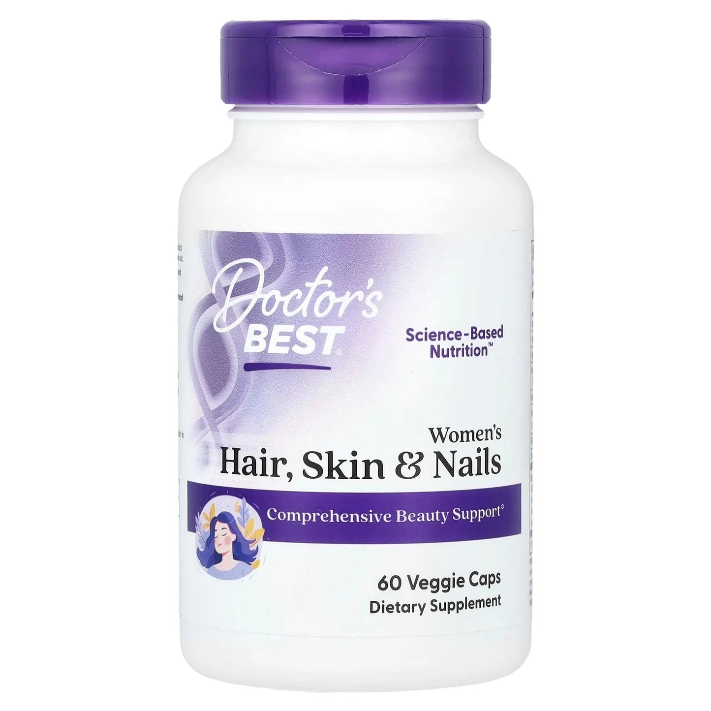 Pre-Order | Arrives in 5–10 Days – Doctor's Best
Women's Hair, Skin & Nails , 60 Veggies Caps