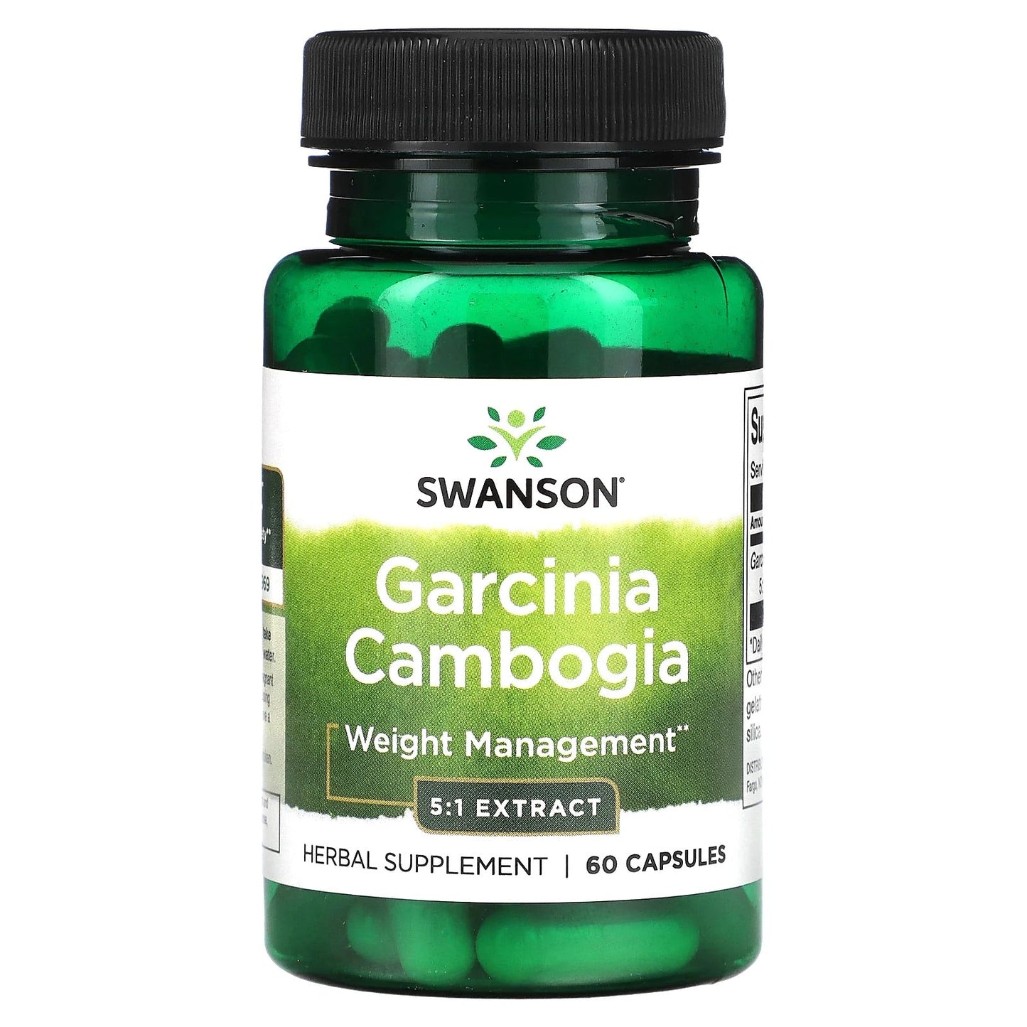 Pre-Order | Arrives in 5–10 Days – Swanson
Garcinia Cambogia 5:1 Extract, 80 mg, 60 Capsules