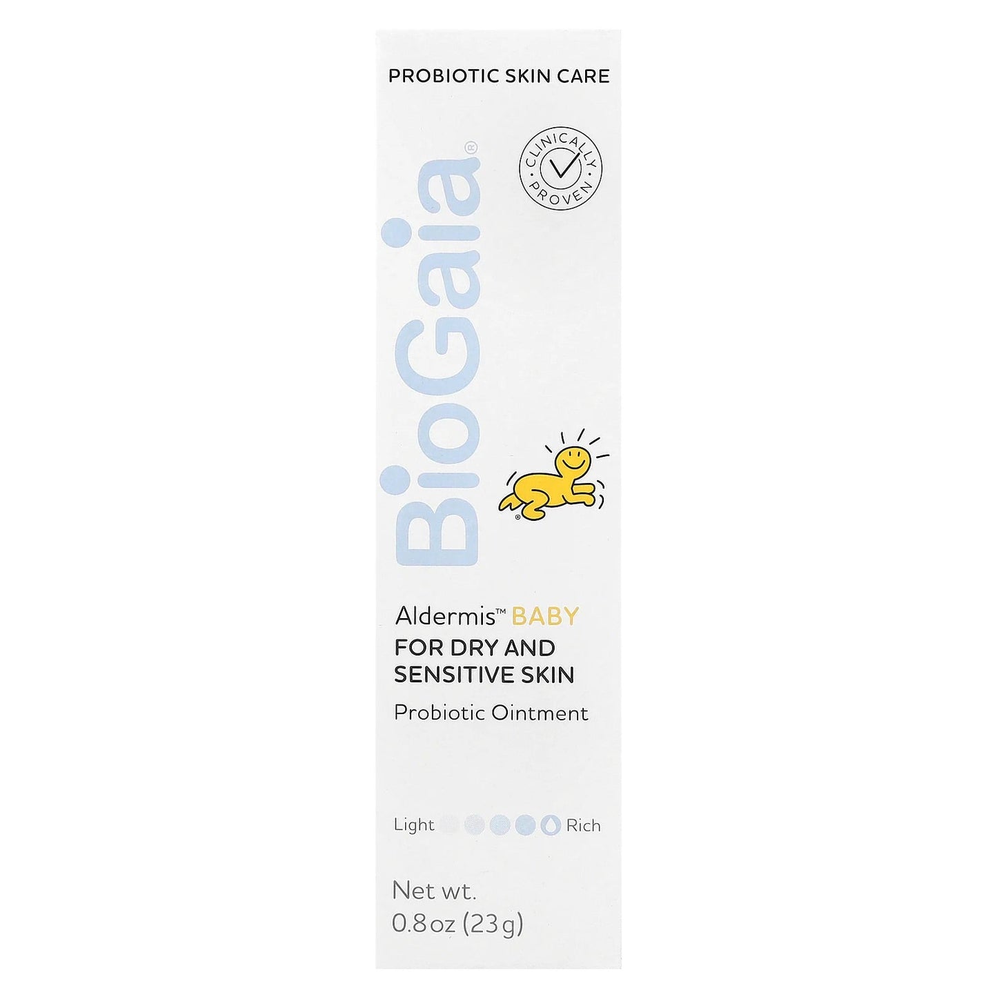 Pre-Order | Arrives in 5–10 Days – BioGaia
Aldermis Baby Probiotic Ointment, For Dry and Sensitive Skin, 0.8 oz (23 g)