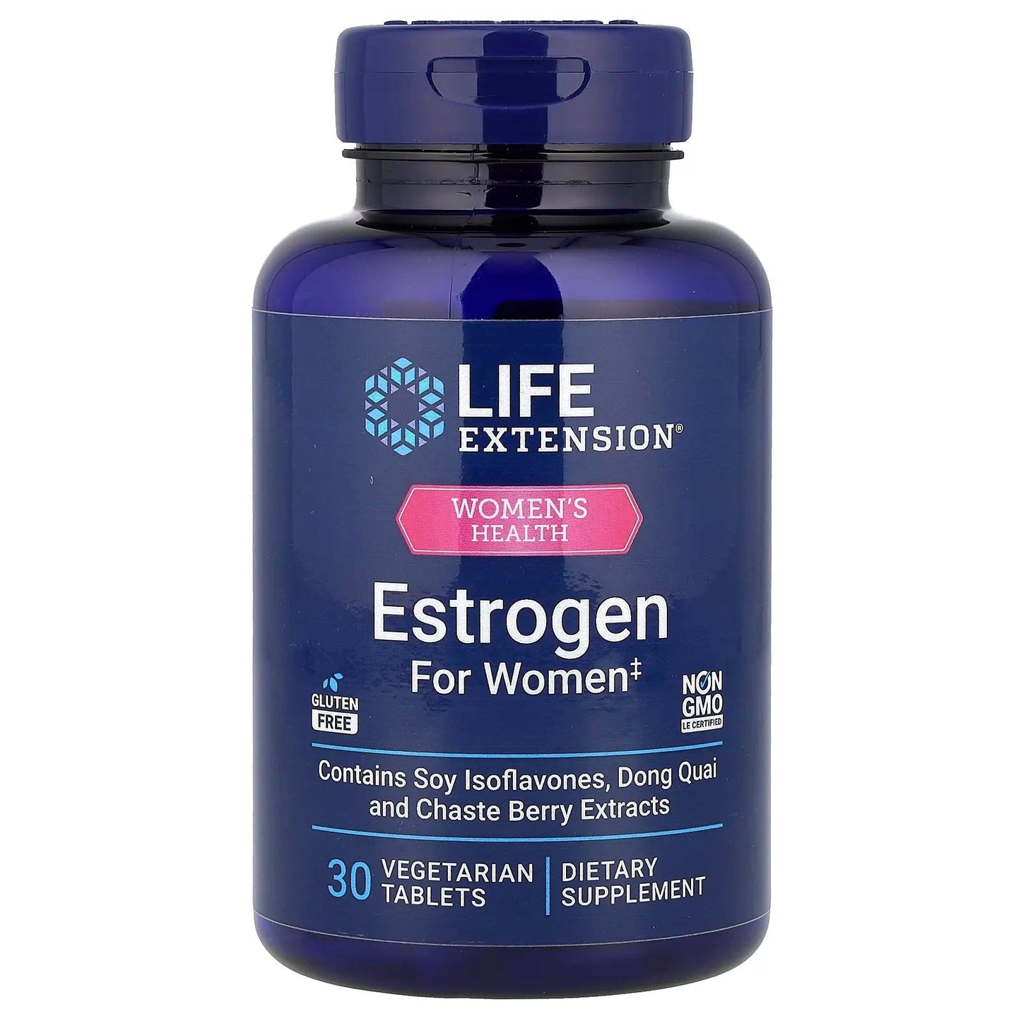 Pre-Order | Arrives in 5–10 Days – Life Extension
Estrogen for Women, 30 Vegetarian Tablets