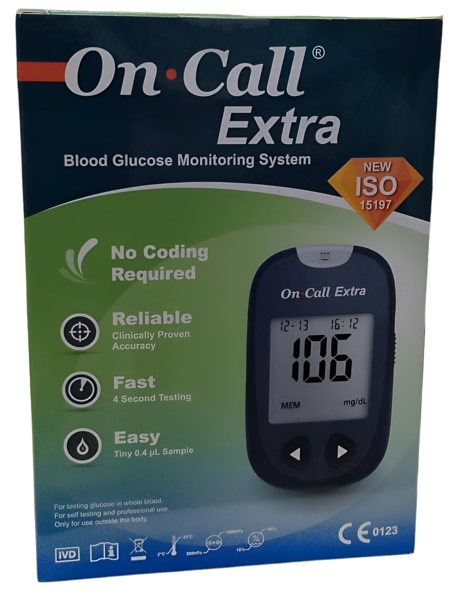 ON CALL EXTRA BLOOD GLUCOSE MONITORING SYSTEM