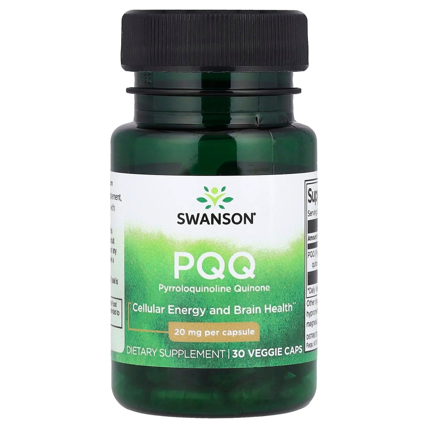 Pre-Order | Arrives in 5–10 Days – Swanson
PQQ, 20 mg, 30 Veggie Caps