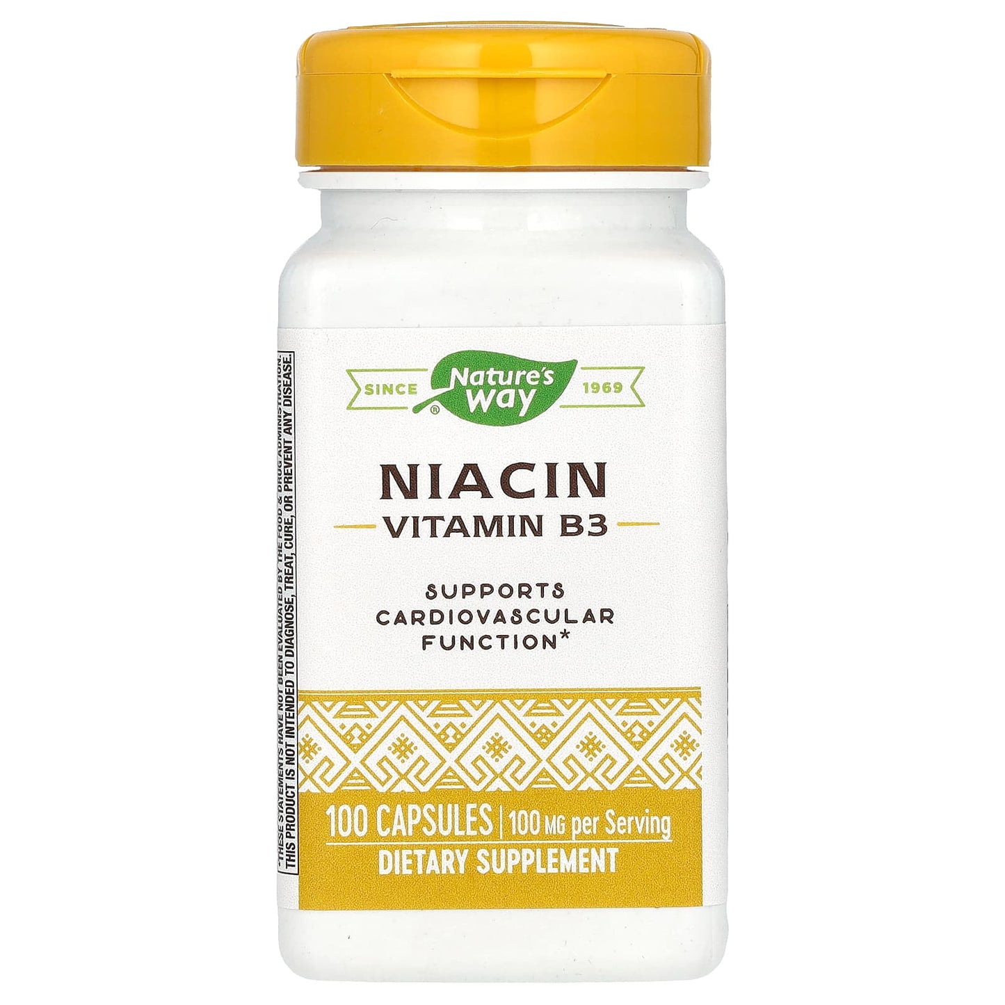 Pre-Order | Arrives in 5–10 Days – Nature's Way
Niacin, 100 mg, 100 Capsules