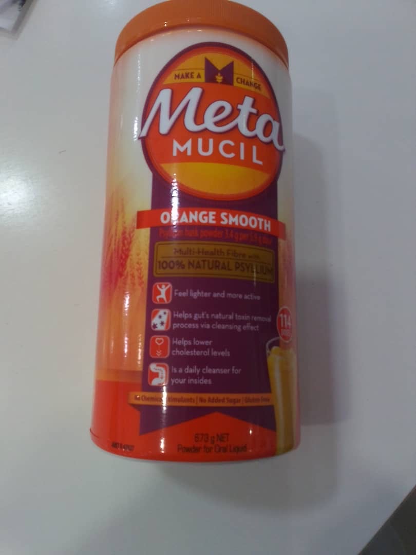 META MUCIL, ORANGE SMOOTH 673g