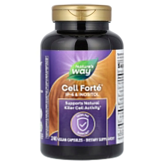 Pre-Order | Arrives in 5–10 Days – Nature's Way
Cell Forté, IP-6 & Inositol, 240 Vegan Capsules